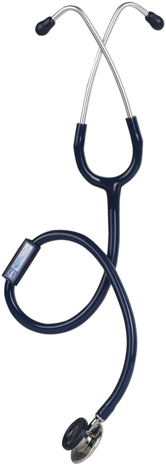 Image of BPL Medical Technologies ST-02 Brass Adult Chest Piece Stethoscope SINGLE SIDED PROVIDES BOTH BELL Stethoscope