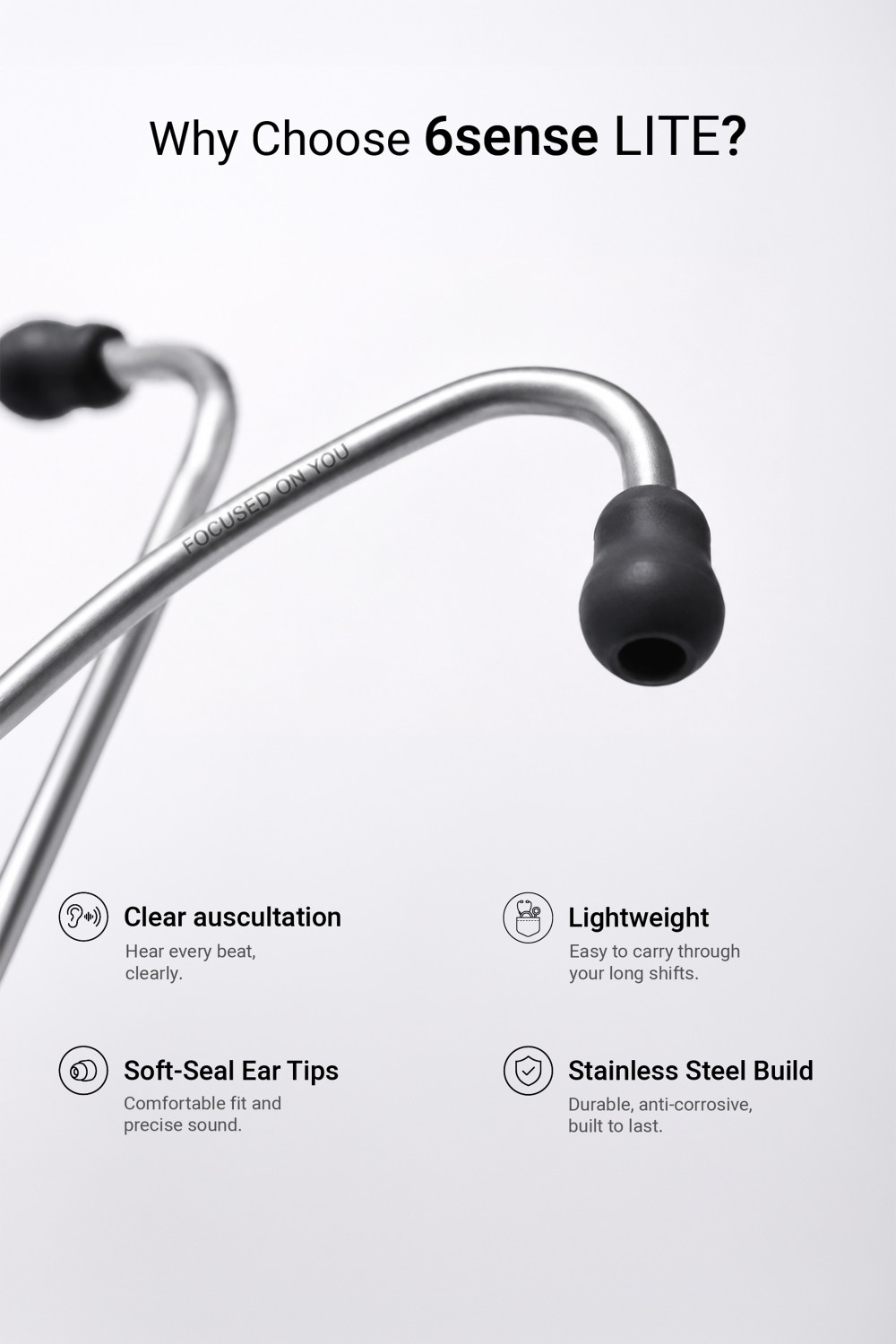 Image of KNYA 6sense Lite Stethoscope