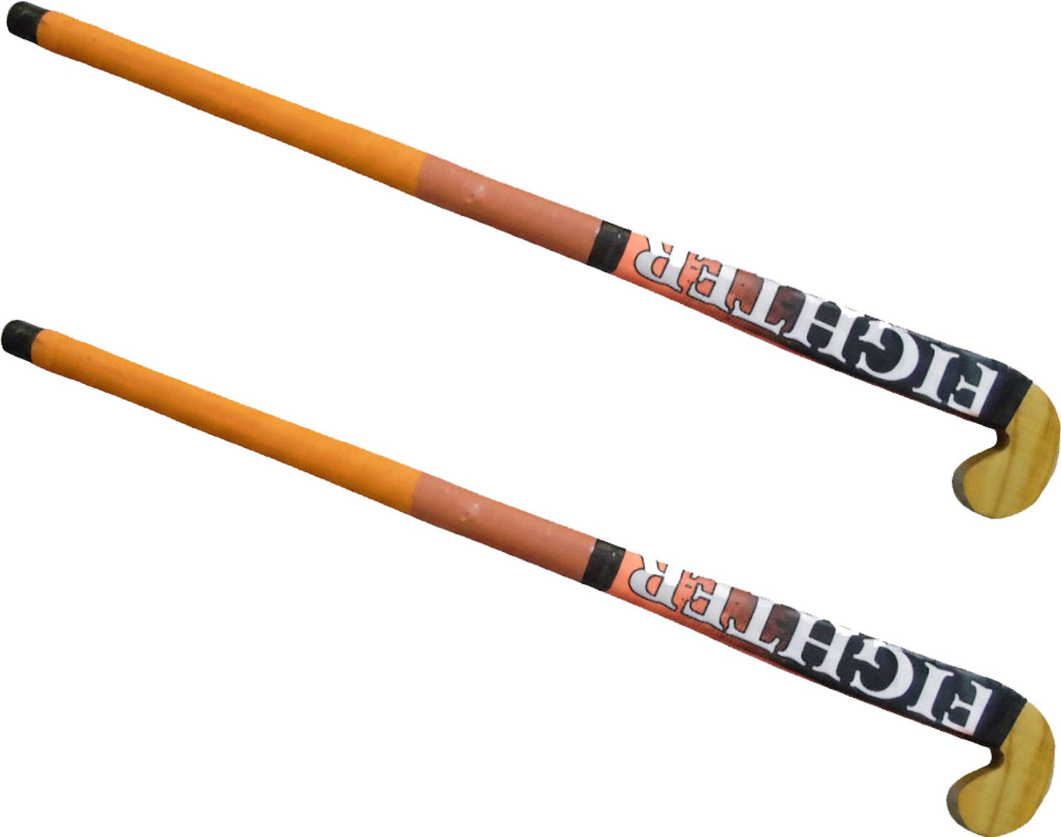Image of SLANZ Premium Quality Wooden Hockey Pack of 2 Combo Lightweight & Durable for All Ages Hockey Stick - 36 inch