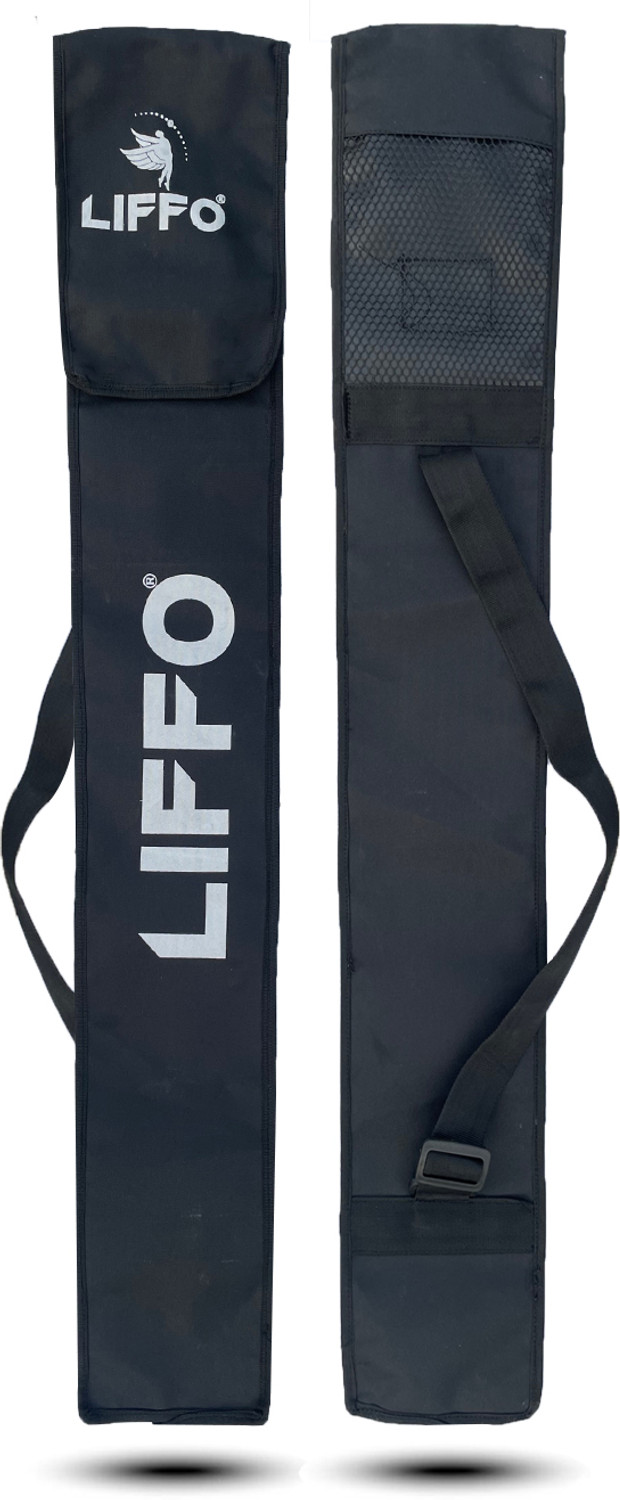 Image of Liffo Hockey Stick Witjh Baseball bat Heavy Duty with Cover (Red) Hockey Stick - 81.28 cm