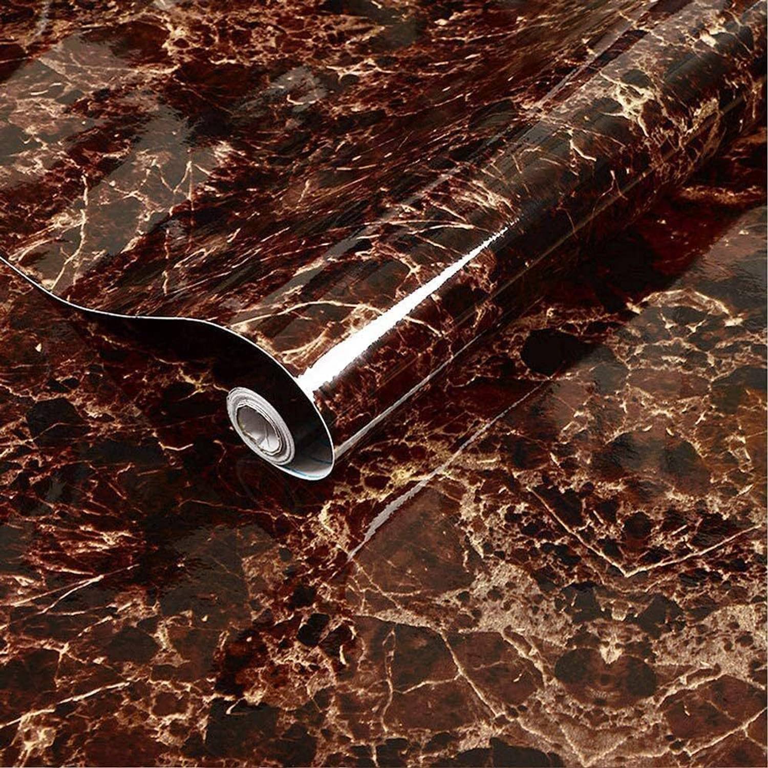KITCHENNOVATE 200 cm PVC Perfect: Durable and Stylish PVC Wallpaper for Modern Living Self Adhesive Sticker