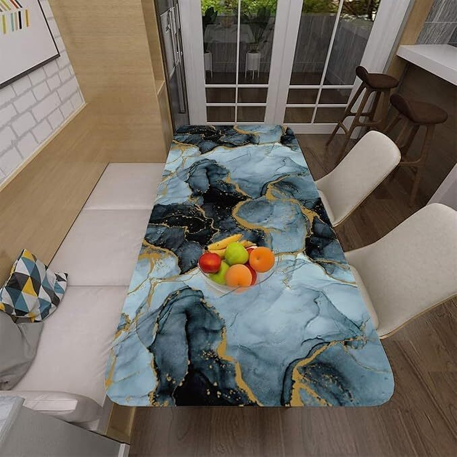 Image of SIRTERIQ 400 cm Kitchen Stickers Waterproof Roll Premium Wall Stickers Floor Sticker Self Adhesive Sticker