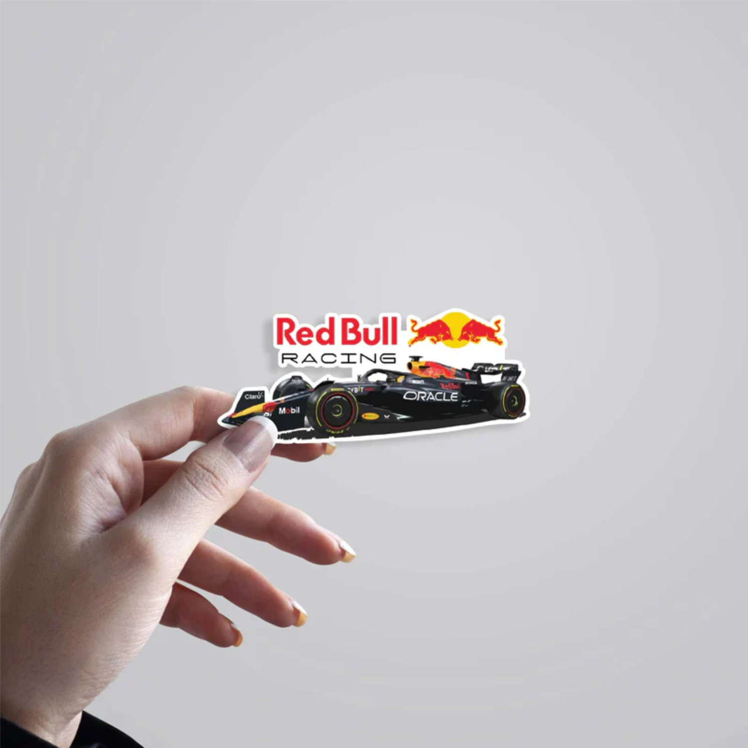 Image of ESTLIO 6 inch Red Bull Racing F1 Logo Sticker Pack Removable Sticker