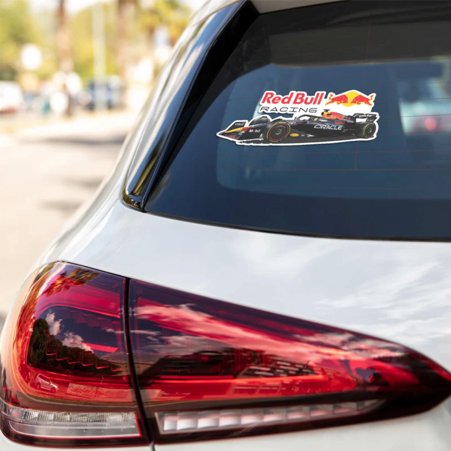 Image of ESTLIO 6 inch Red Bull Racing F1 Logo Sticker Pack Removable Sticker