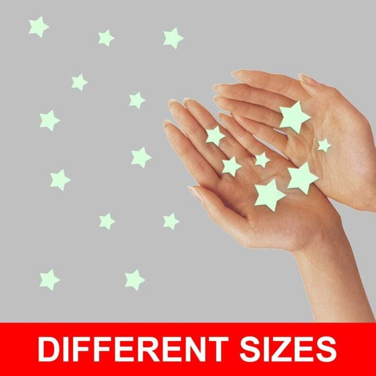 Image of jayp enterprises 30 cm 35cm Galaxy of Stars with Decorative Moon Radium Night Glow stickers kids Gift Glow in the Dark Sticker