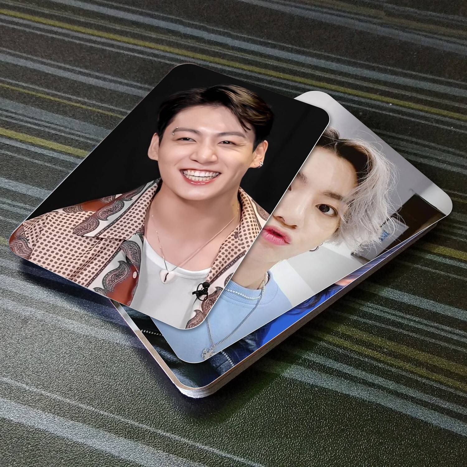 Niki Enterprises 11 cm BTS Jungkook Bias Pack Photocard ( Set of