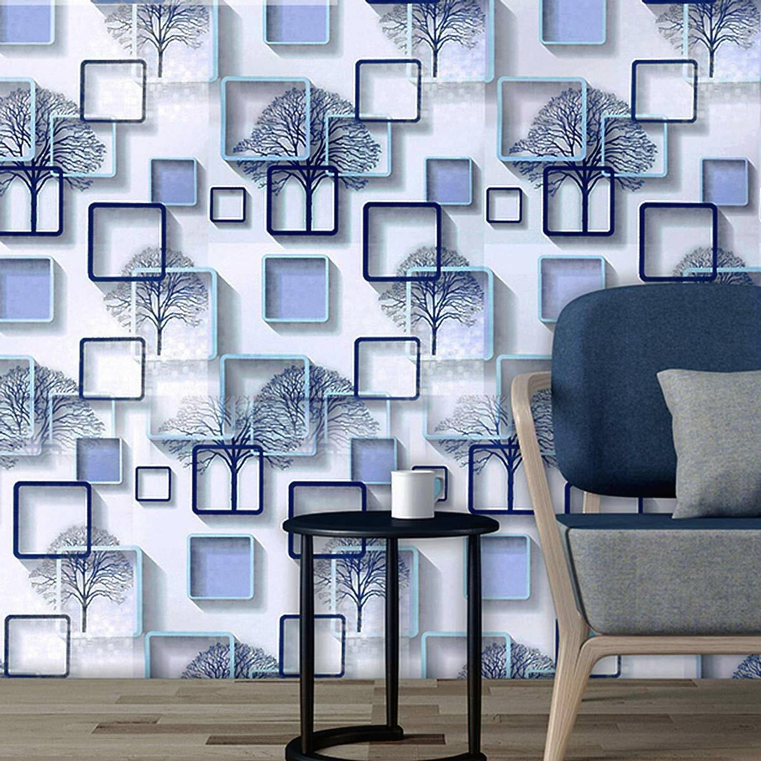 Amezia 300 cm x 45 cm Waterproof Decorative Vinyl Wallpaper