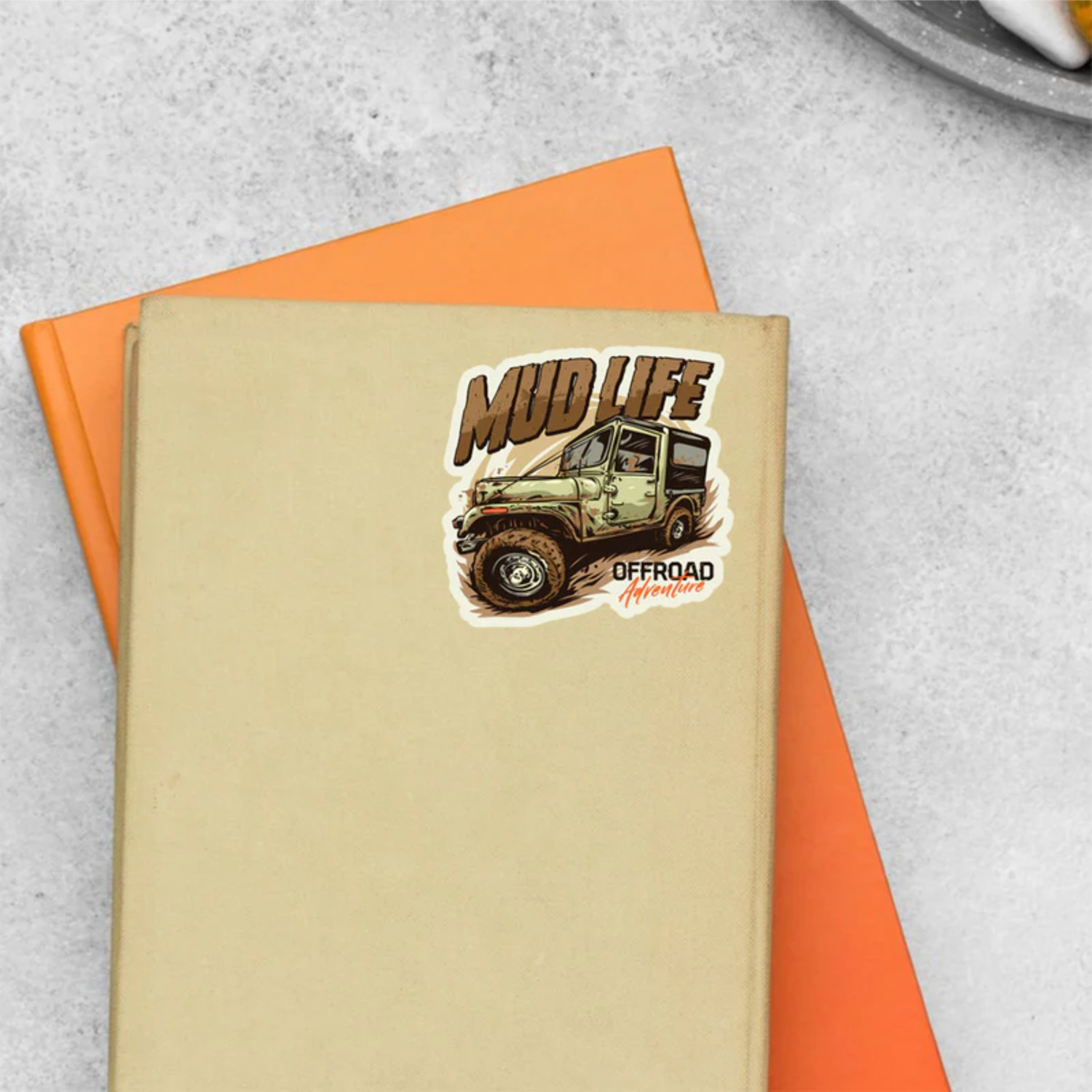 Image of ESTLIO 6 inch Mud Life Offroad 4x4 Adventure Truck Graphic Decal Removable Sticker