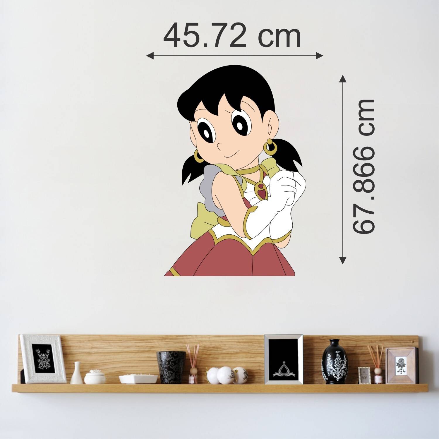 Epithet Studio 45 cm shizuka (45cm x 67cm )Multicolour)DD548Wall