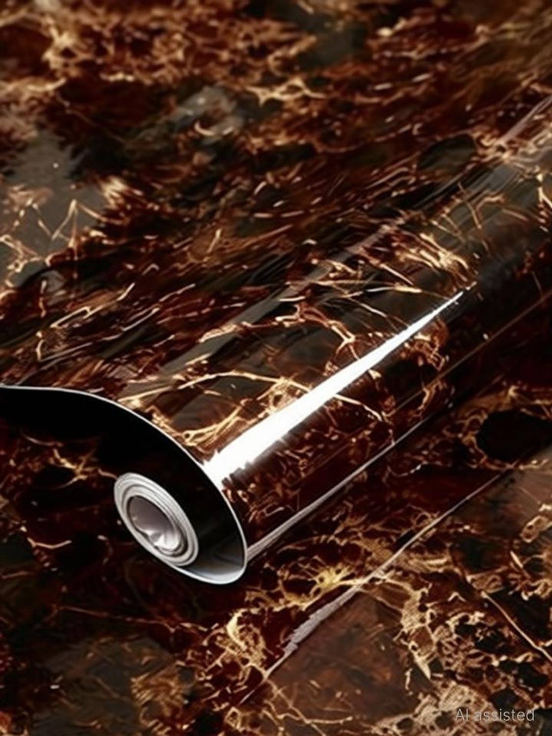 KITCHENNOVATE 200 cm Floor to Ceiling Chic: Waterproof Floor Wallpaper for Stylish Flooring Self Adhesive Sticker