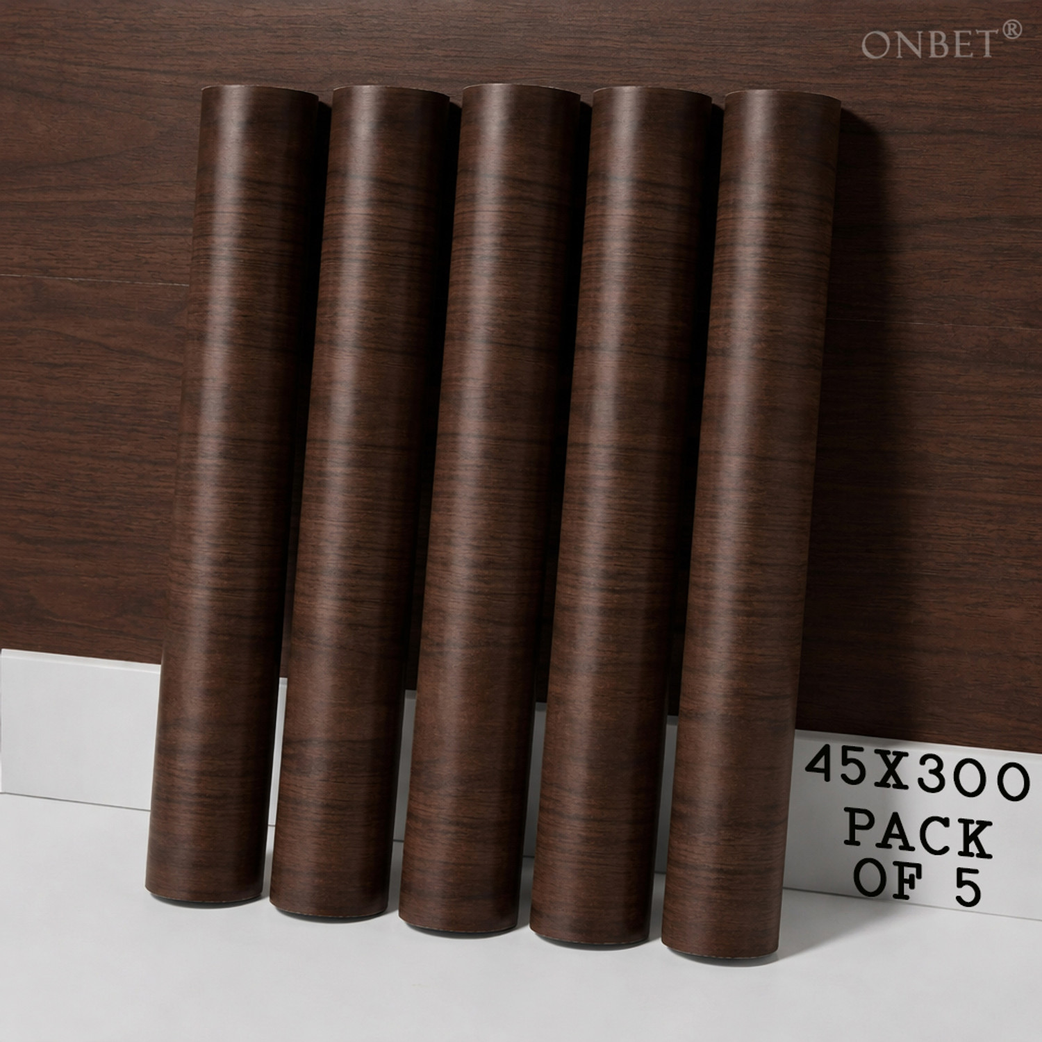 Image of Onbet 300 cm x 45 cm Waterproof Decorative Vinyl Wallpaper
