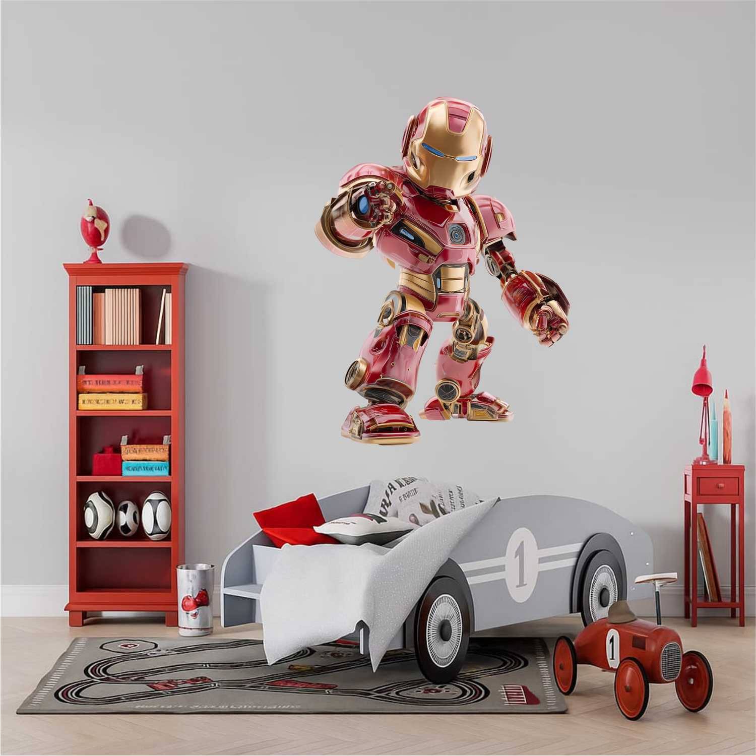 GovardhanSons 60 cm 3D Superhero Wall Sticker - Image 4