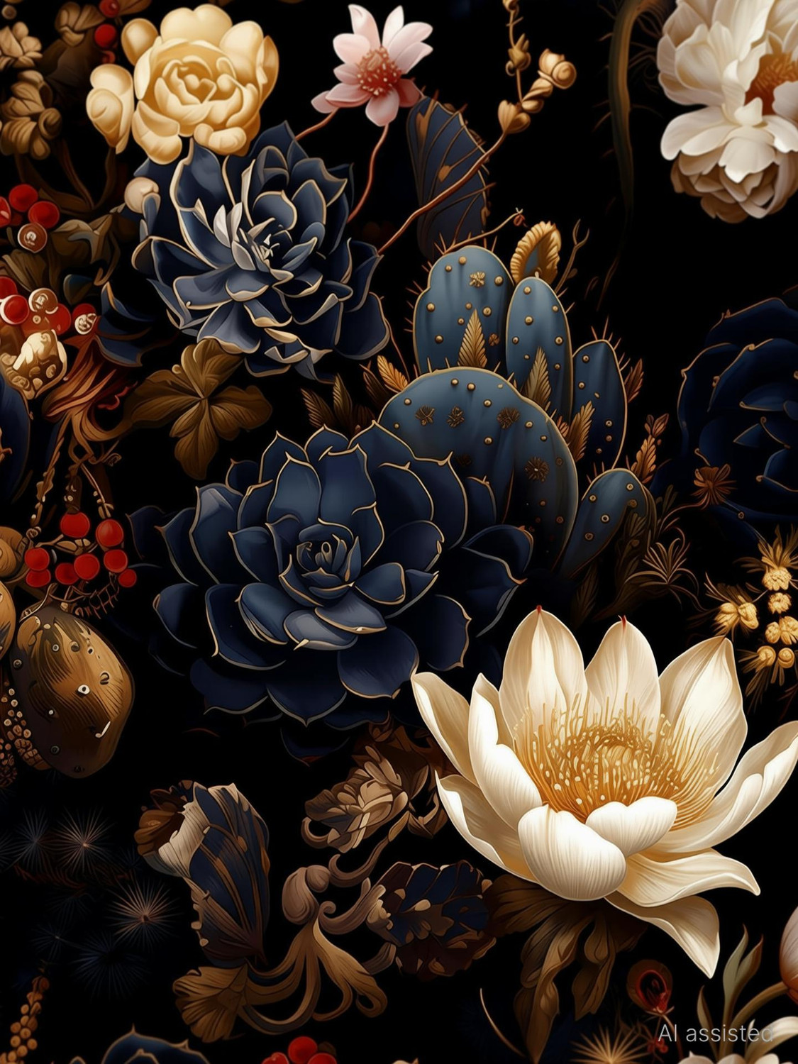 Image of HOMEMATES 304.8 cm x 45.72 cm Waterproof Floral & Botanical Vinyl Wallpaper
