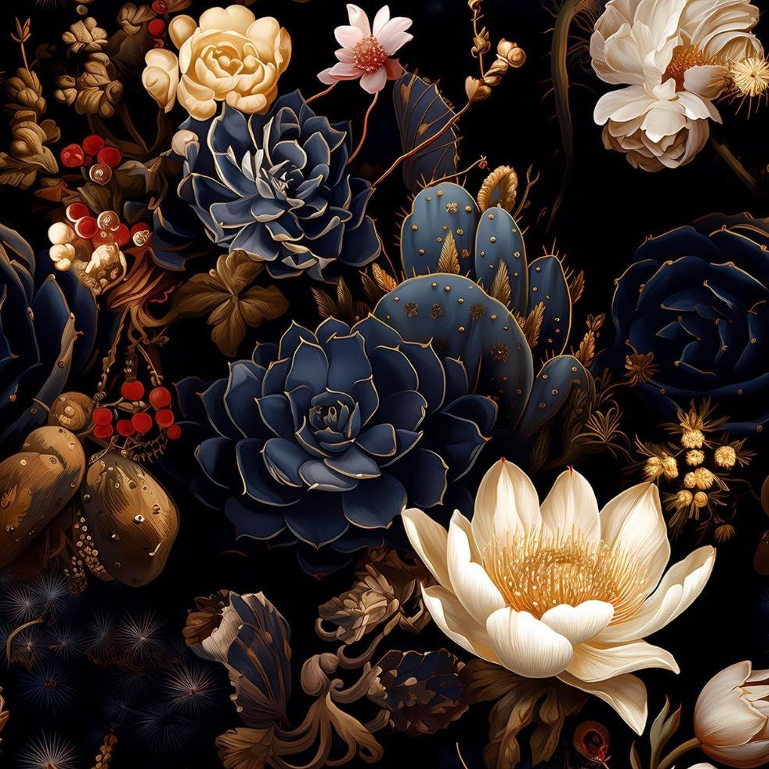Image of HOMEMATES 304.8 cm x 45.72 cm Waterproof Floral & Botanical Vinyl Wallpaper