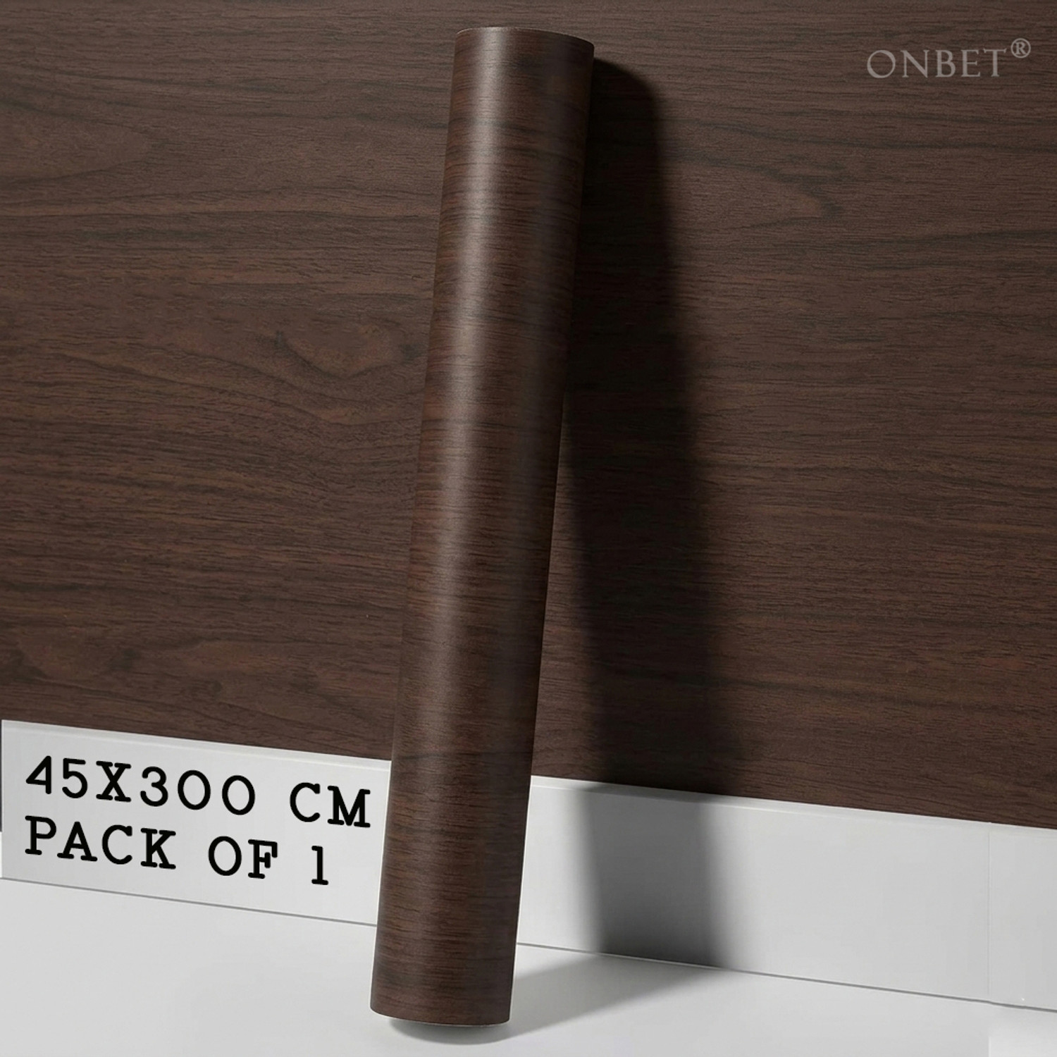 Image of Onbet 300 cm x 45 cm Waterproof Decorative Vinyl Wallpaper