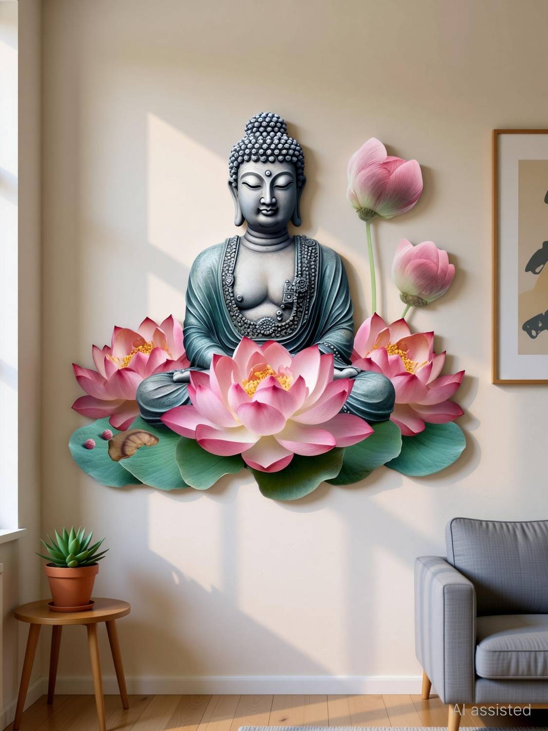 Ajay craft 70 inch wallsticker decorative wall decoration01 Self Adhesive Sticker
