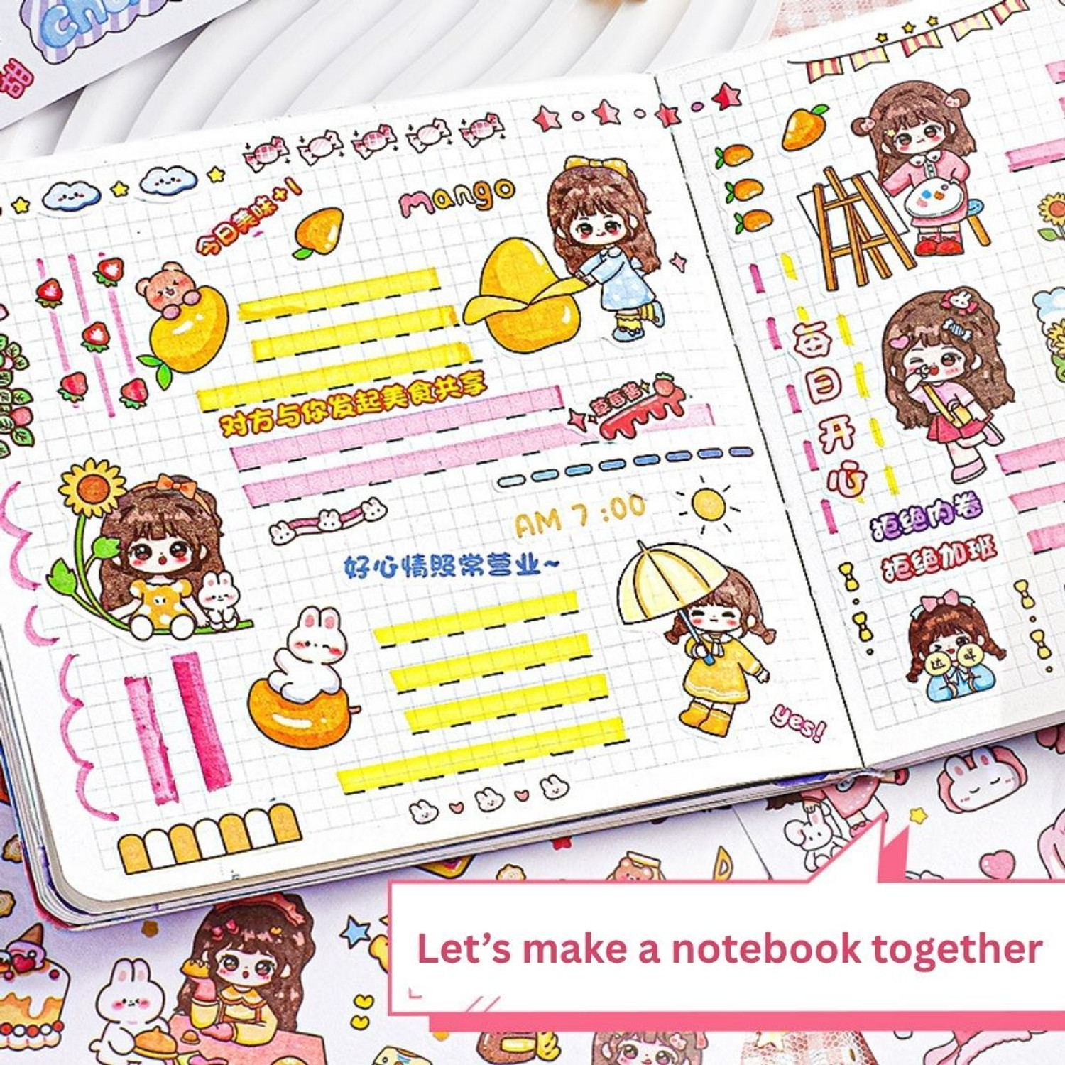 Image of jbrstore Cartoon Theme, Scrapbook Kit (DIY)