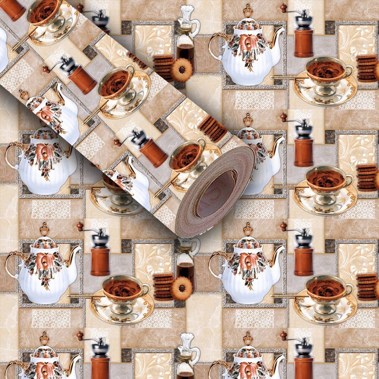 Ashtawalldecor 152 inch Wallpaper for Kitchen Room Bedroom Livingroom Home Wall Decor (Size 16x60 INCH) Self Adhesive Sticker