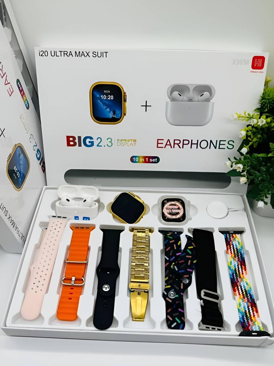 Kumari Enterprises Ultra i20 Series 8 Bluetooth Call 4G Network Smartwatch