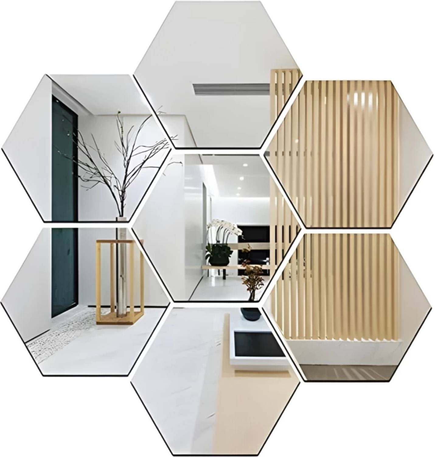 northxcreations 12.1 cm HEXSA Self Adhesive Sticker