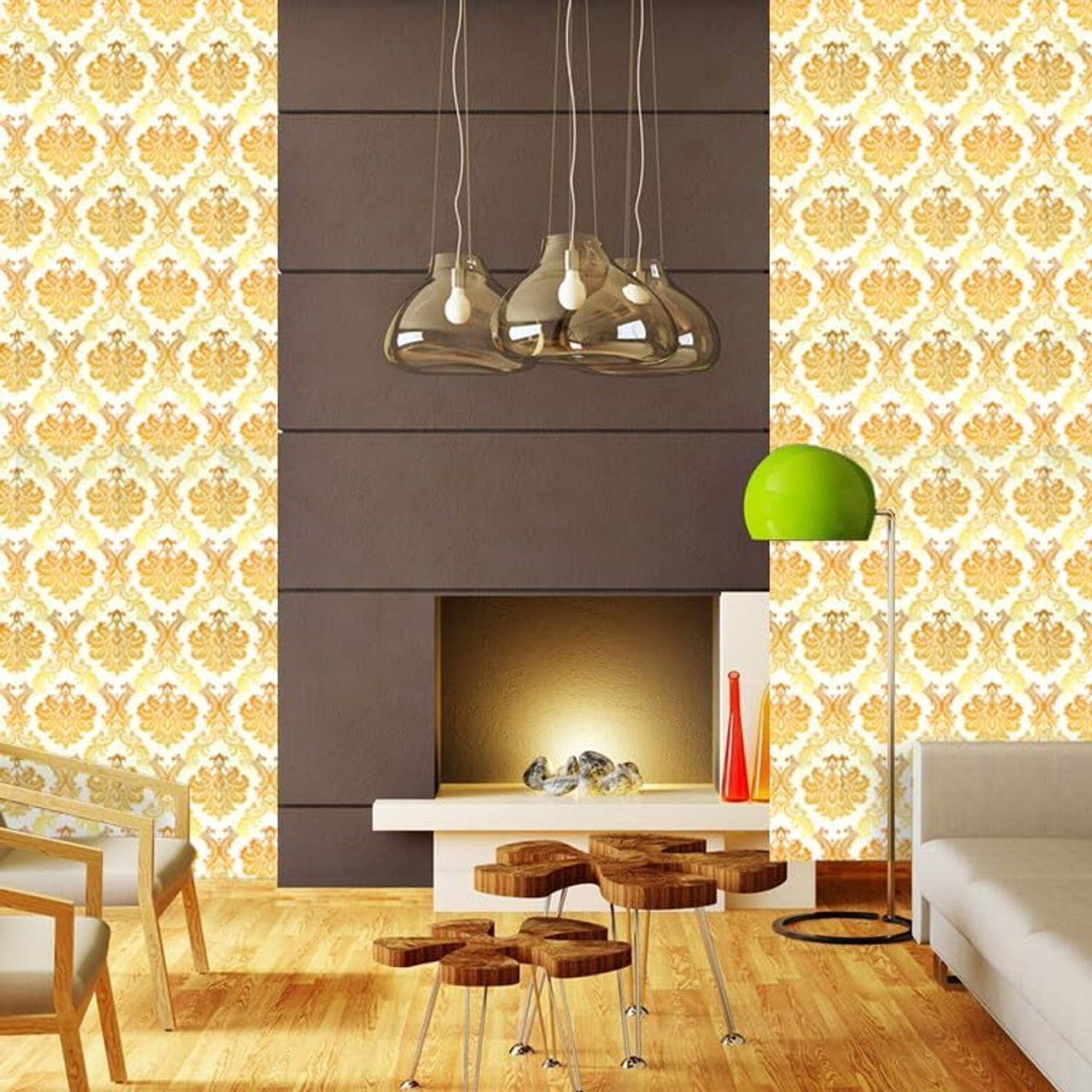 Image of LAAYO 500 cm Peel & Stick Decorative Wall papers stickers for living room Home Decor Self Adhesive Sticker