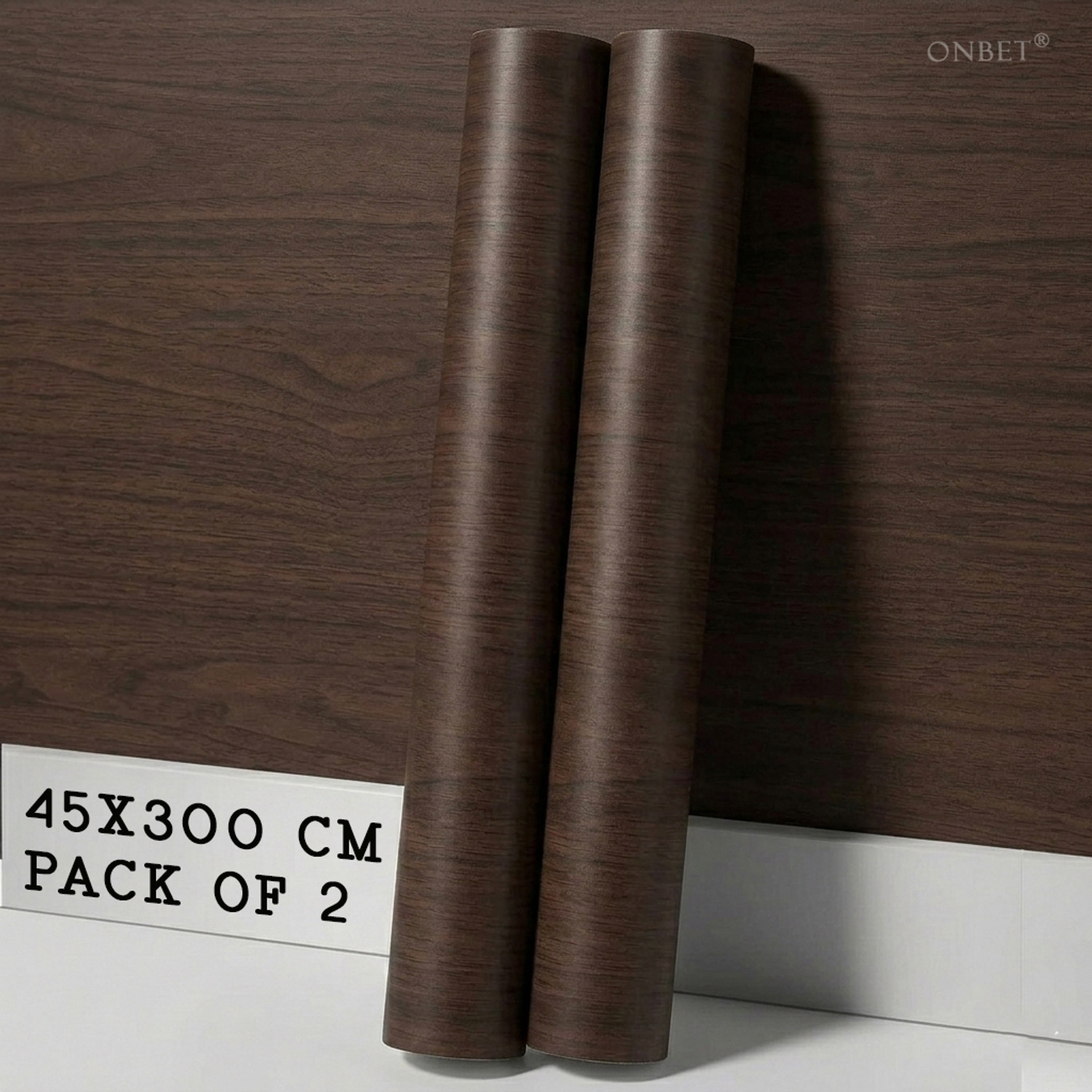 Image of Onbet 300 cm x 45 cm Waterproof Decorative Vinyl Wallpaper