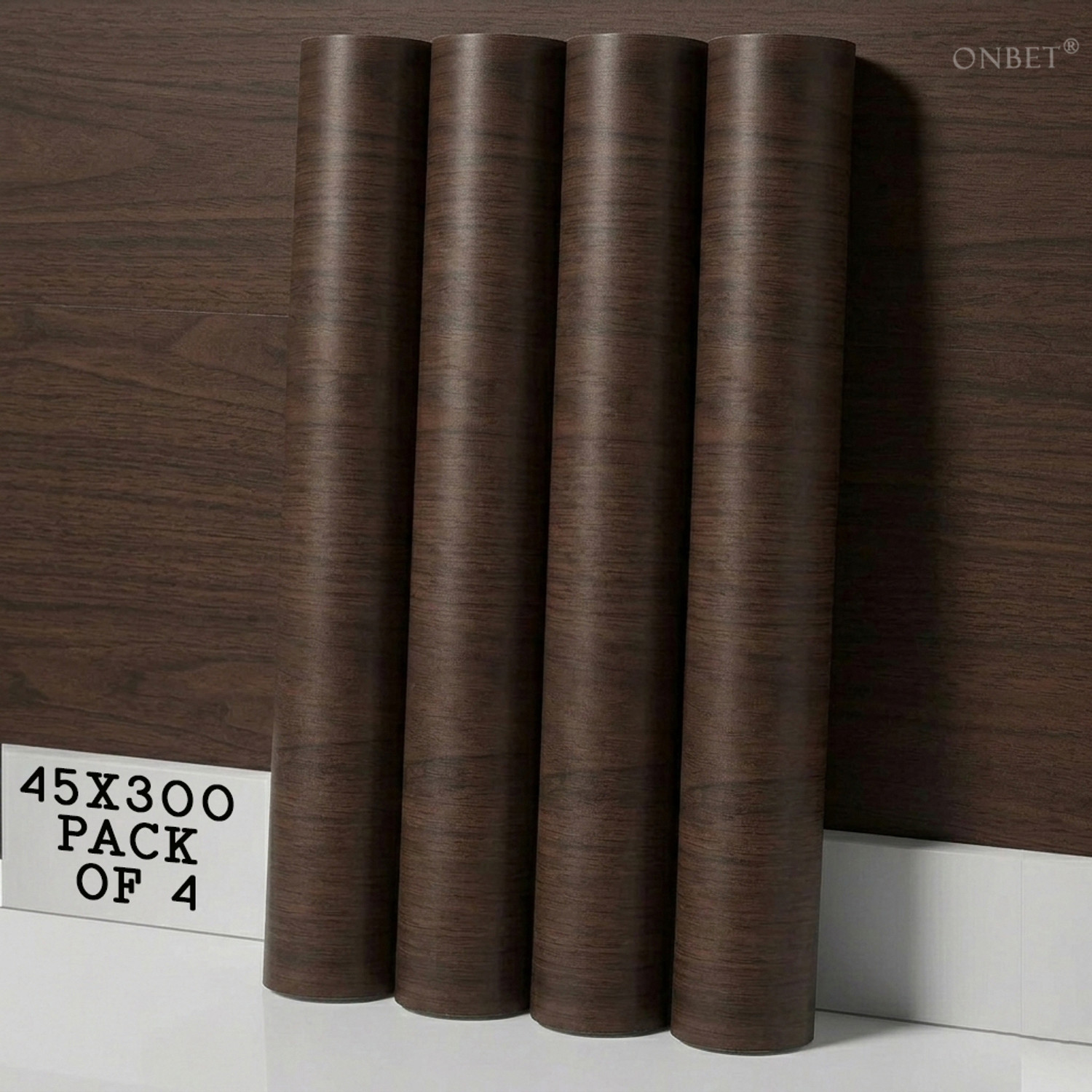 Image of Onbet 300 cm x 45 cm Waterproof Decorative Vinyl Wallpaper