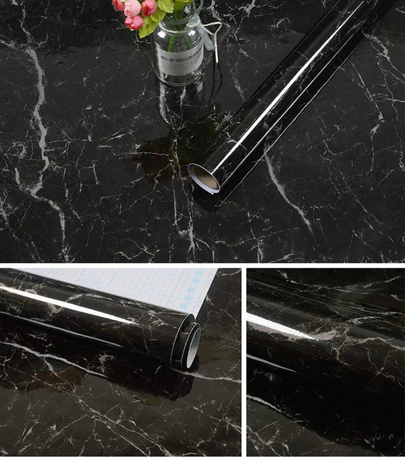 Amezia 200 cm x 45 cm Waterproof Nature Vinyl Wallpaper