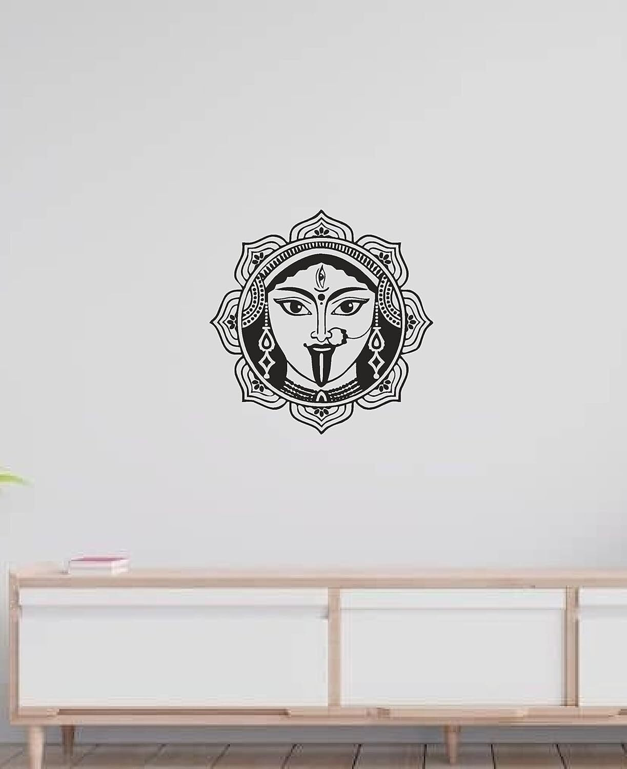 Image of Volxo 60 cm Godness Kali MATA Self Adhesive Wallsticker Size: 60 X 90 CM Pack of 1 Self Adhesive Sticker