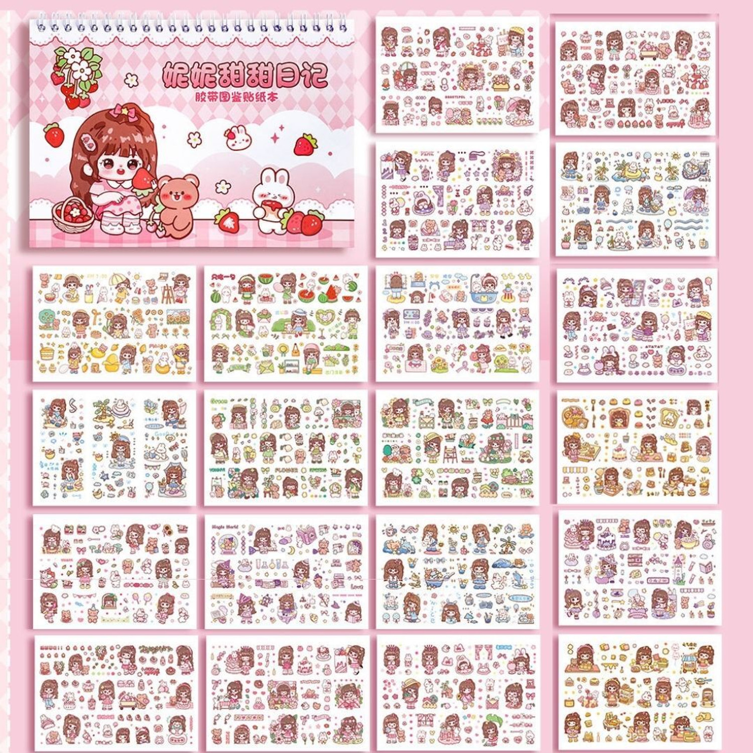 Image of jbrstore Cartoon Theme, Scrapbook Kit (DIY)