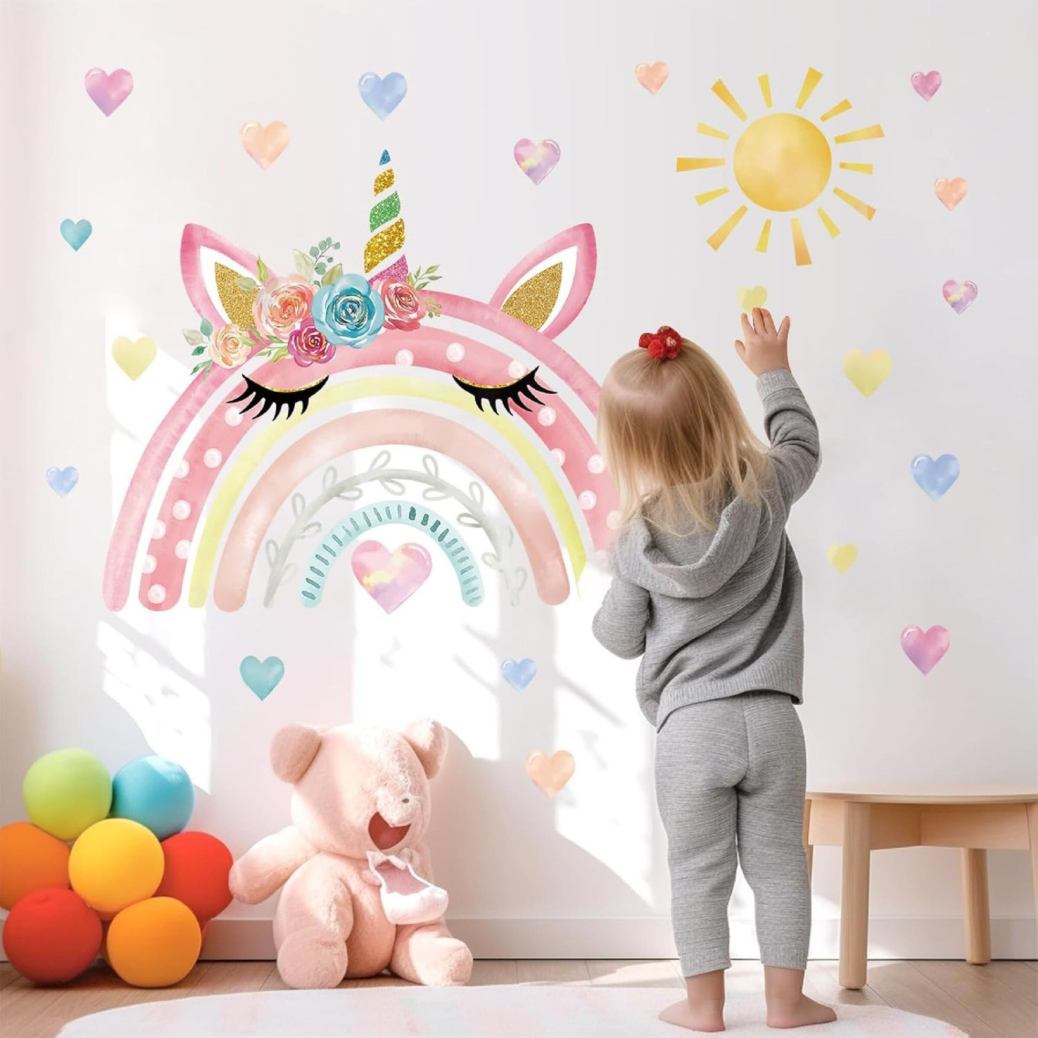 Image of KAAStudio 76 cm Self Adhesive Decorative Wall Sticker-1124 Self Adhesive Sticker