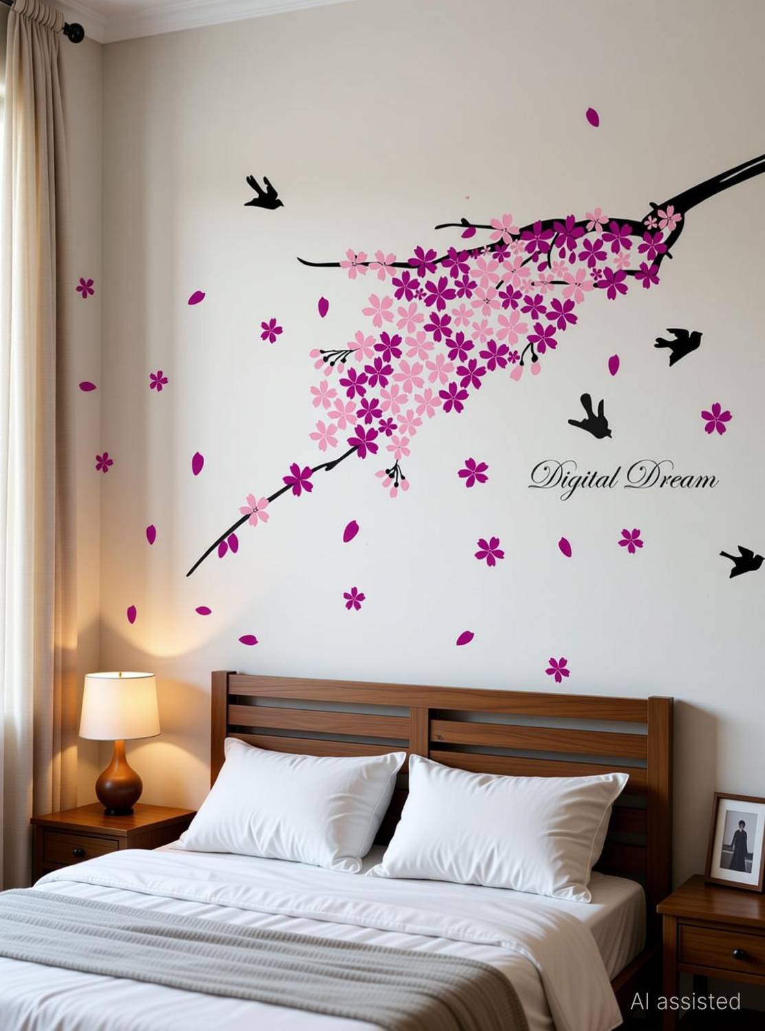 Aquire 150 cm New Modern Art & Trendy Wall Stickers for Home Decoration, Living Room, Bedroom Self Adhesive Sticker