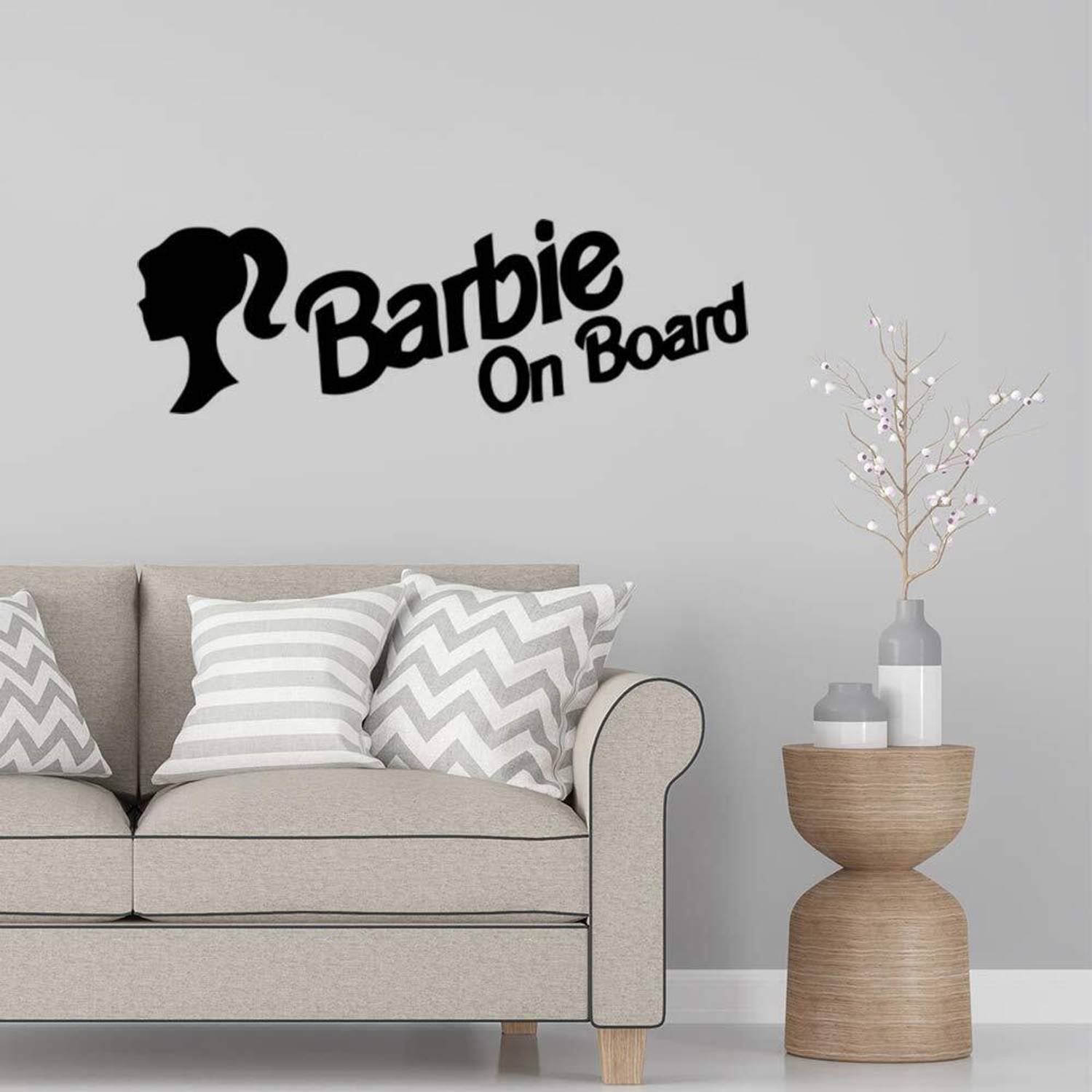 wall sticker small barbie stickers