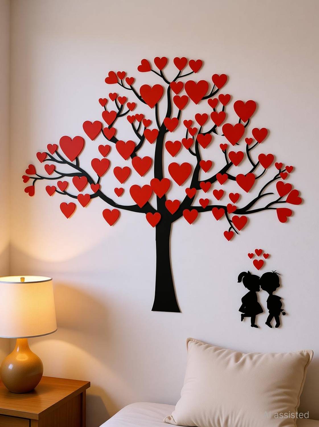 Aquire 150 cm New Modern Art & Trendy Wall Stickers for Home Decoration Self Adhesive Sticker
