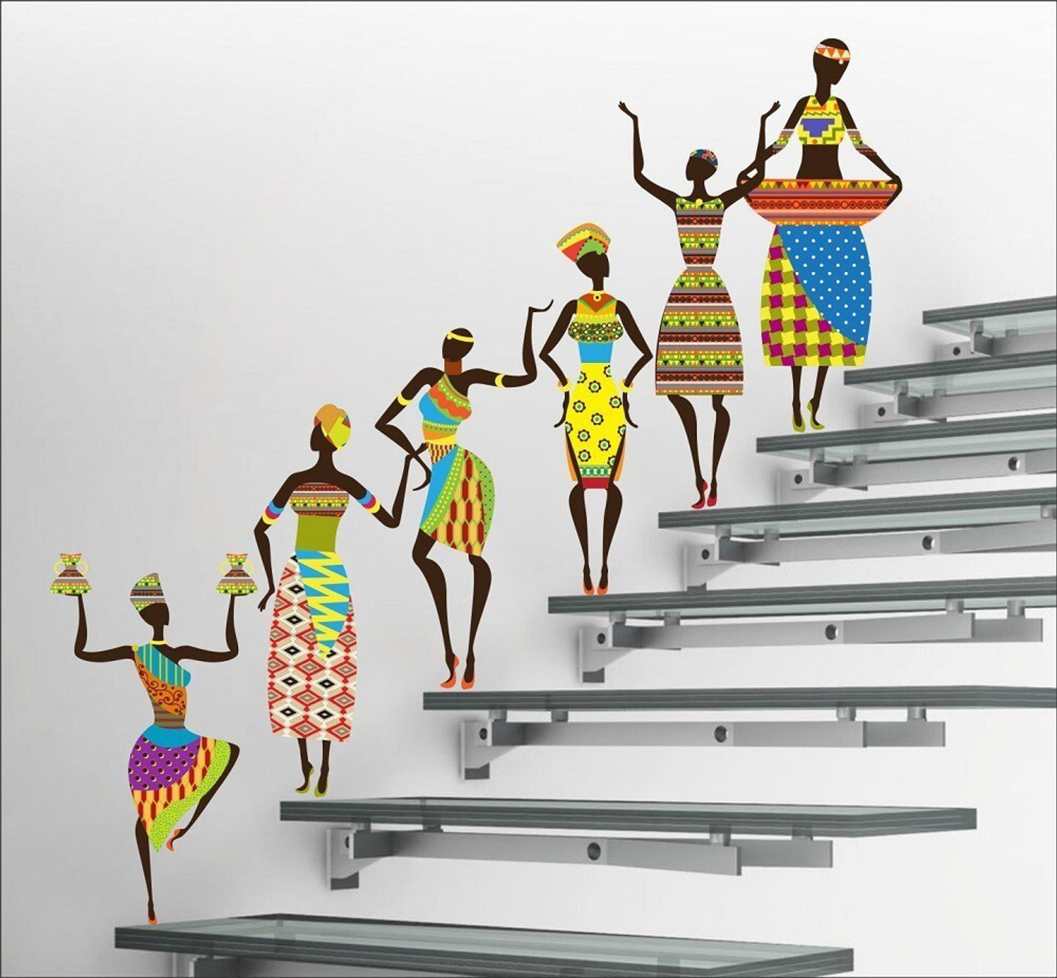 Image of EJAart 180 cm EJA Art Tribal Lady Removable Sticker