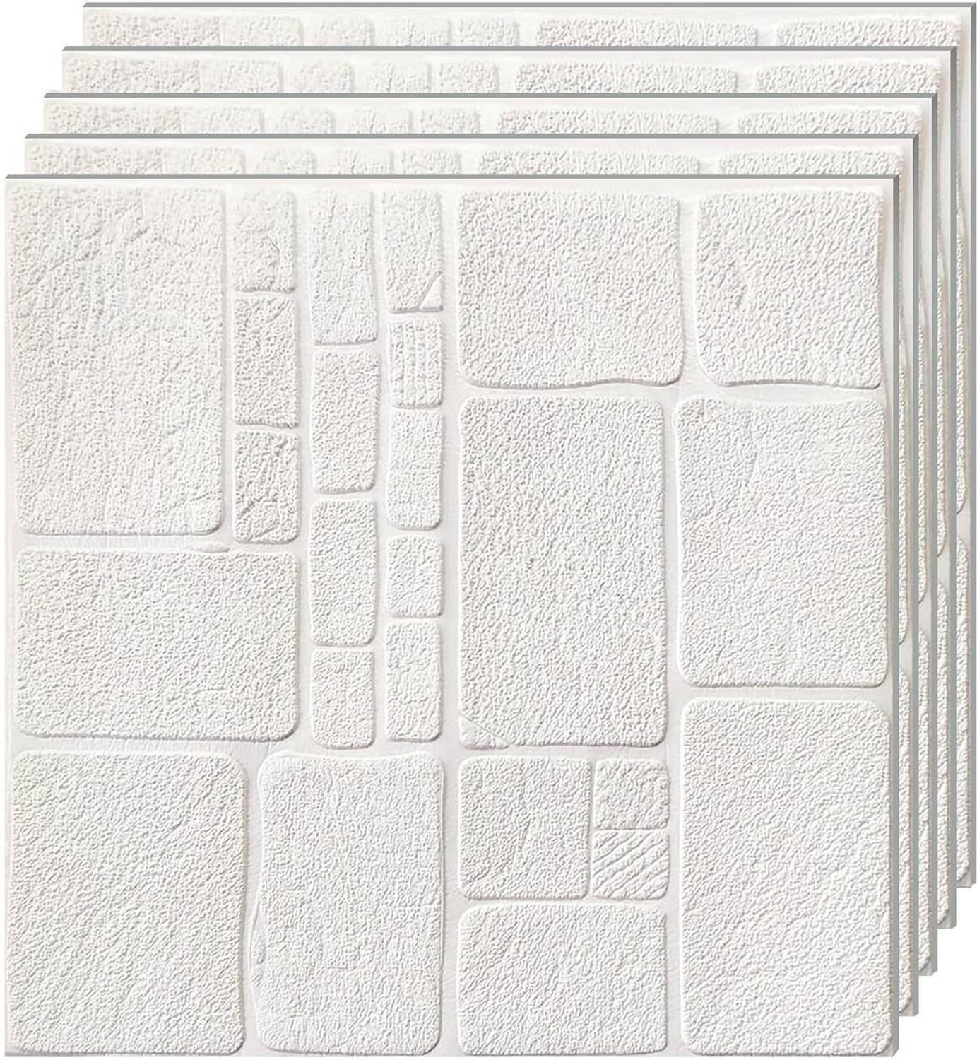 AMBDDED 70 cm *70 CM WHITE GOLD FOAM SHEET Self Adhesive Sticker