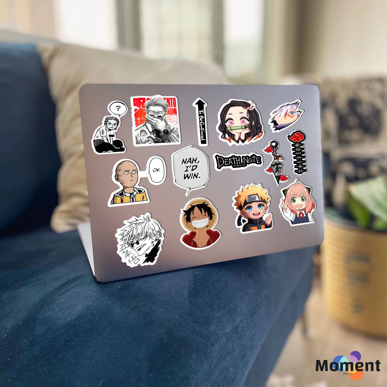 MOMENTPRINTS 5cm 30Pcs Anime Vinyl Stickers - Image 3