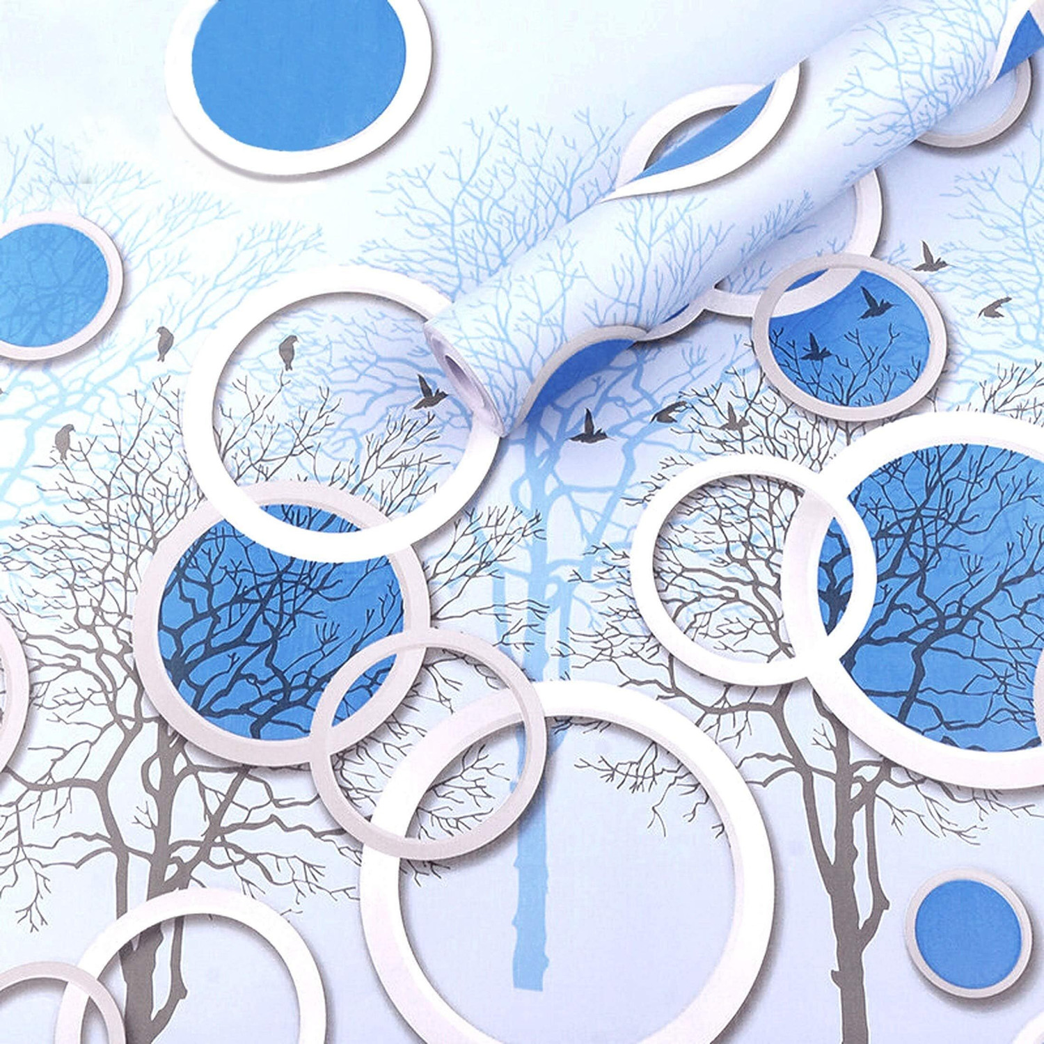 Image of Flipkart SmartBuy 1000 cm Self Adhesive Premium Wall paper for Wall Self Adhesive Sticker
