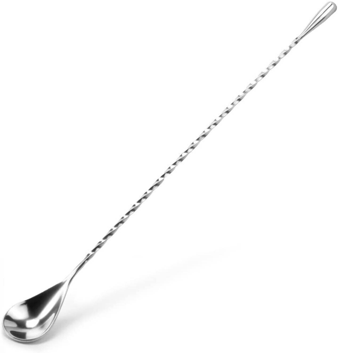 BARDECOR Long Cocktail Mixing Bar Spoon | Stainless Steel 27 cm Stirrer