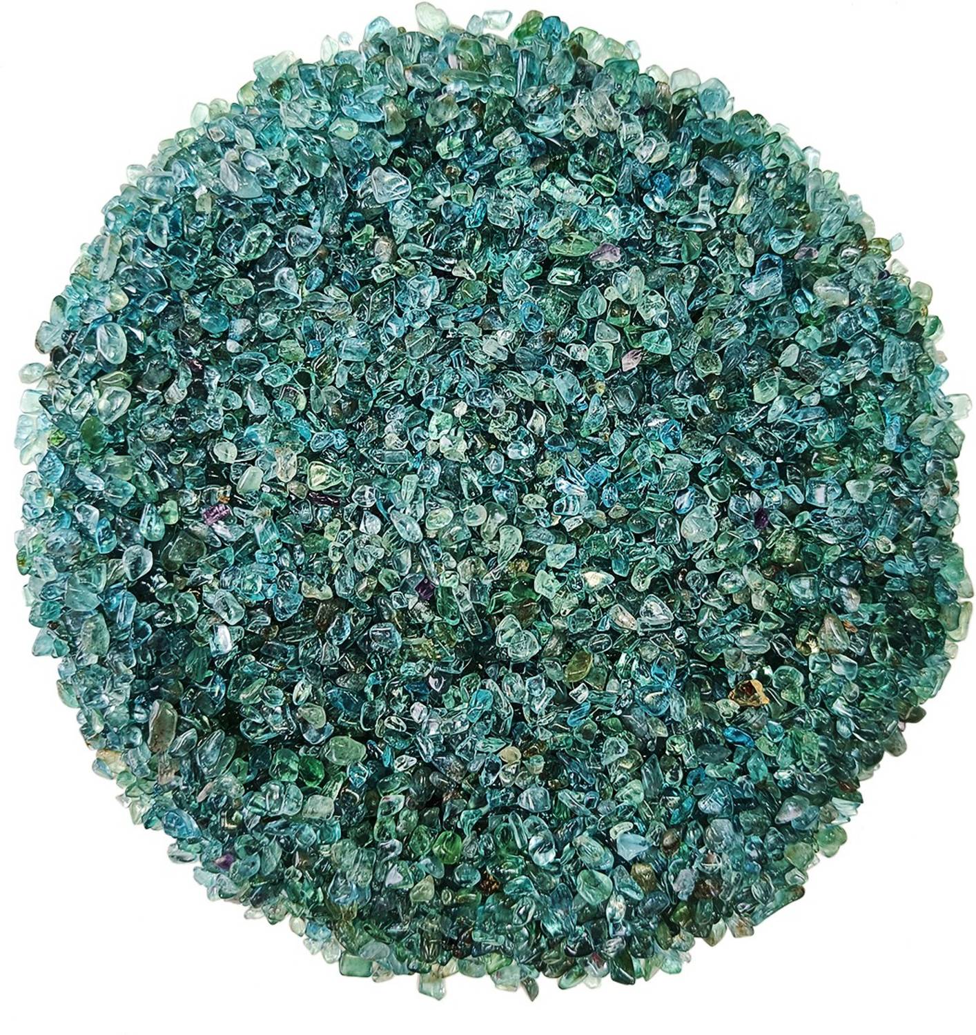 9dzine Blue Appetite Chips for Vastu 50 Gm Tumbled Gemstones Reiki Healing Crystal Polished Asymmetrical Crystal Stone