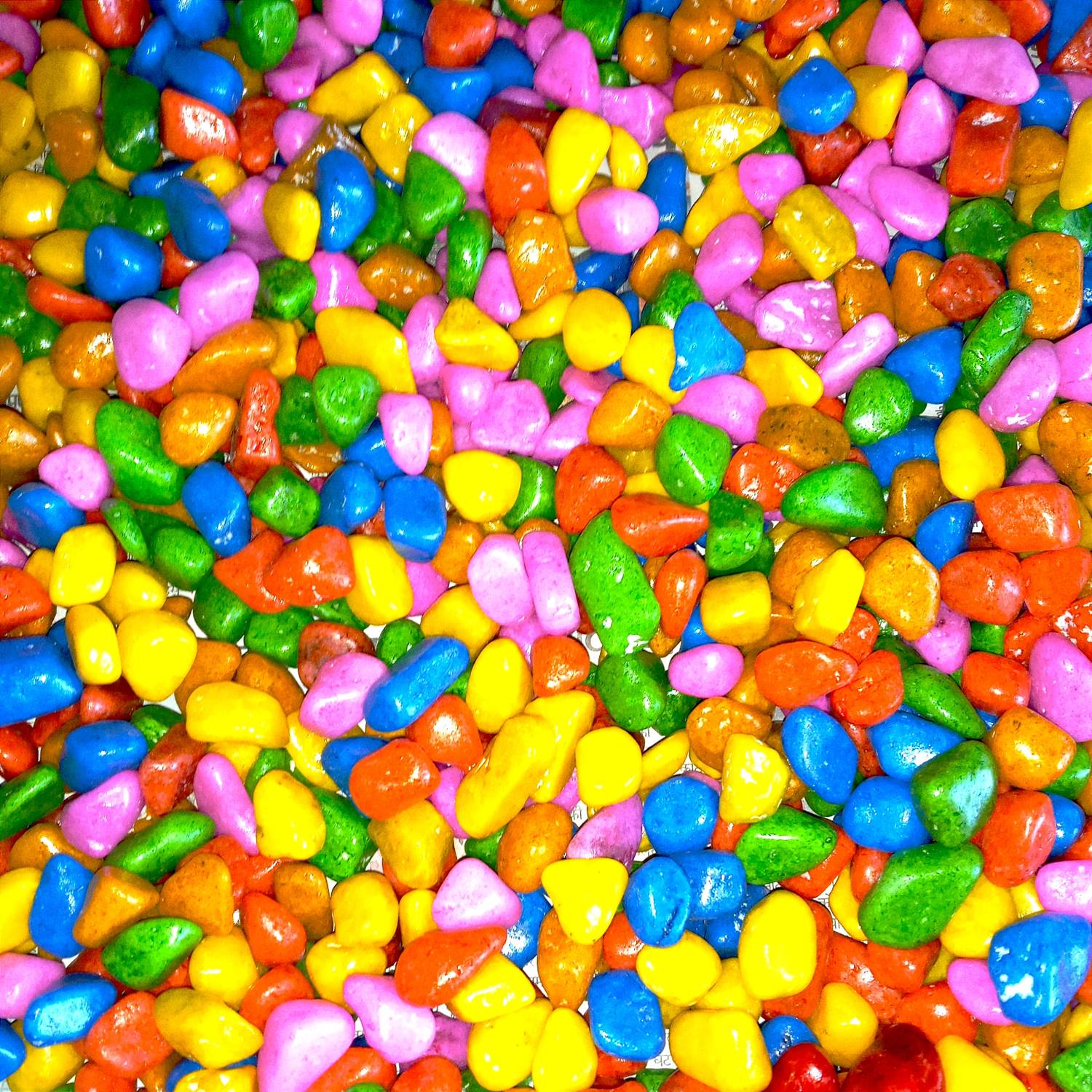 ALIVE Multicolor Pebbles/Stone m50 Polished Round Marble Pebbles