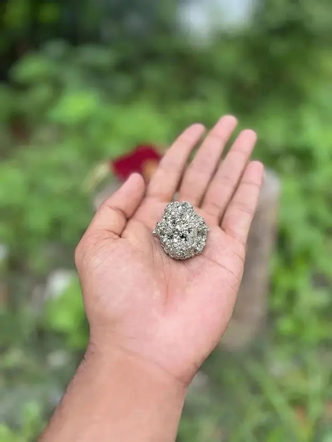 Image of Prosac Pyrite Stone Original Pyrite 40 to 80 Gram Regular Angular Crystal Stone