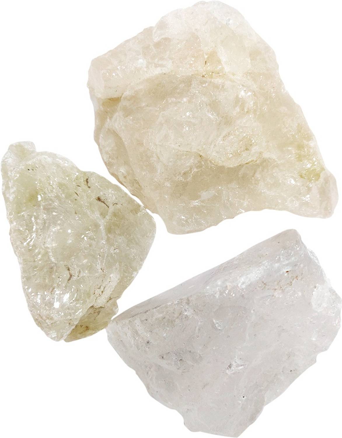 9dzine Clear Quartz Rough Raw Stone for Reiki Healing & Vastu,Quartz Raw Gemstone 250Gm Regular Asymmetrical Crystal Stone