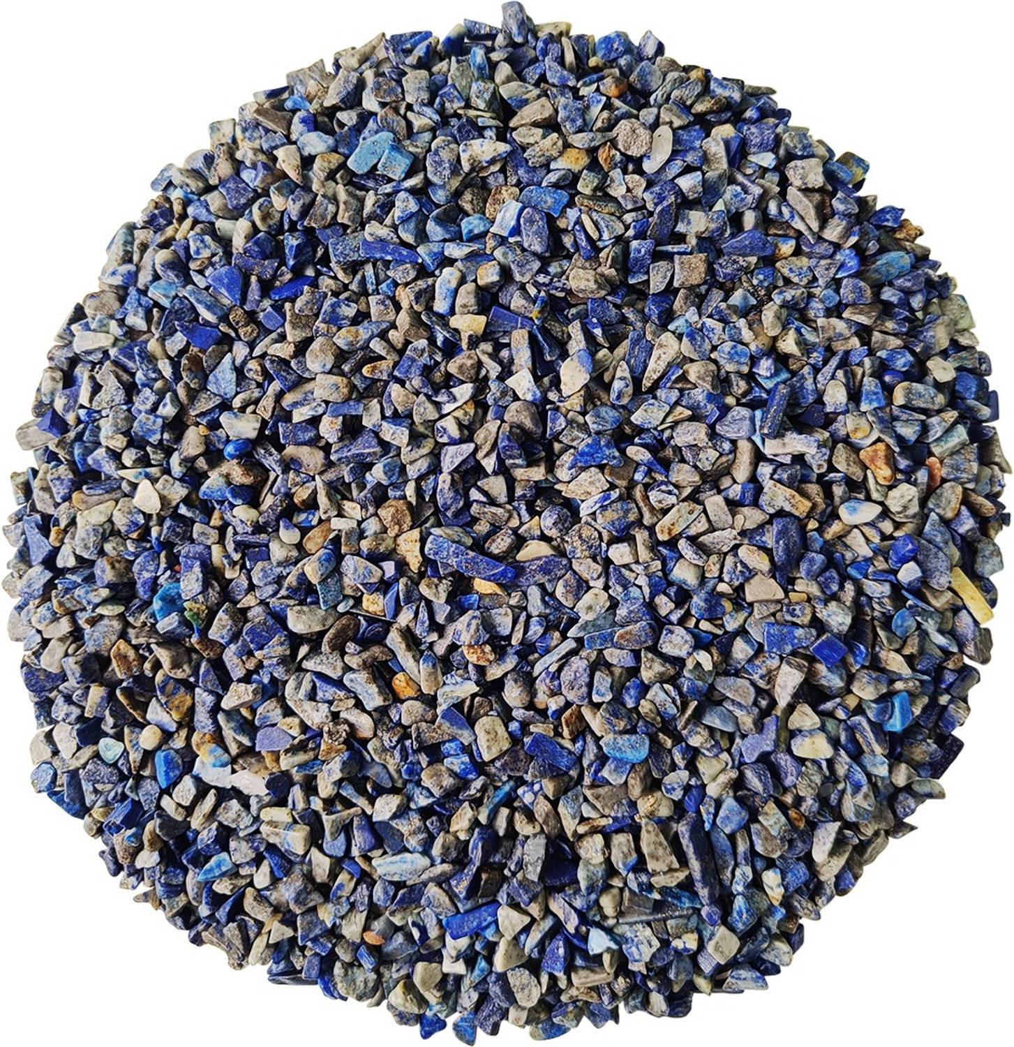 9dzine Lapis Lazuli Chips for Vastu 50 Gm Blue Tumbled Gemstone Reiki Healing Crystal Polished Asymmetrical Crystal Stone
