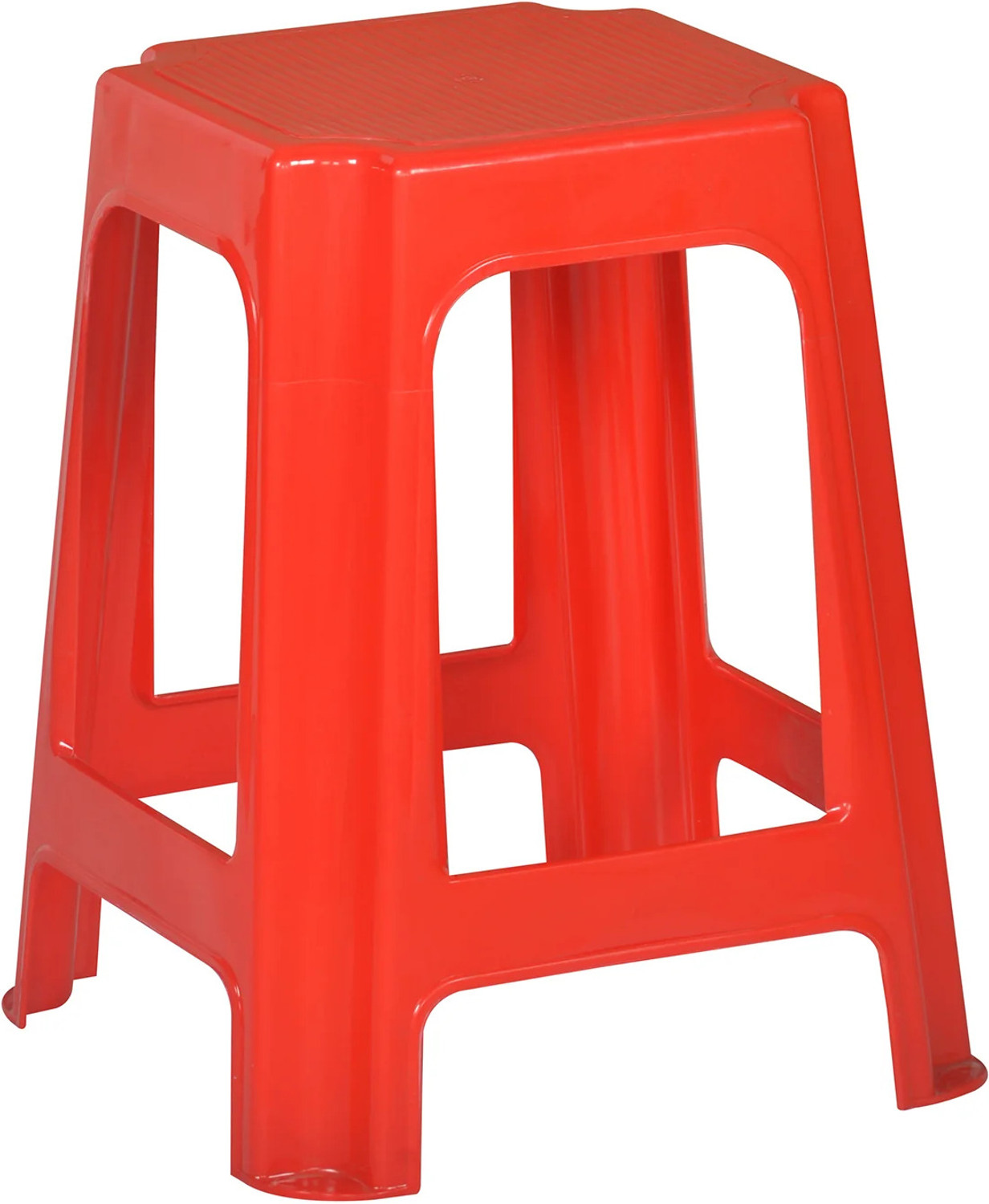 Image of Nilkamal Plastic Seating Stool for Home Office And Garden high Load Capacity Stool