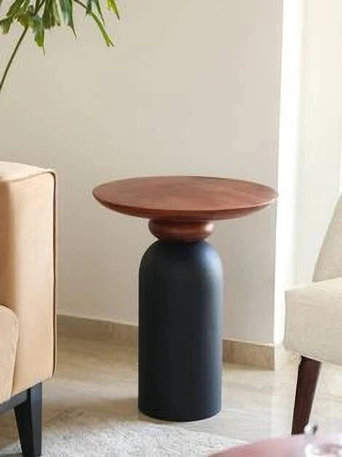 OnlineCraft Elegant table Wooden Accent Table for Living Room L x