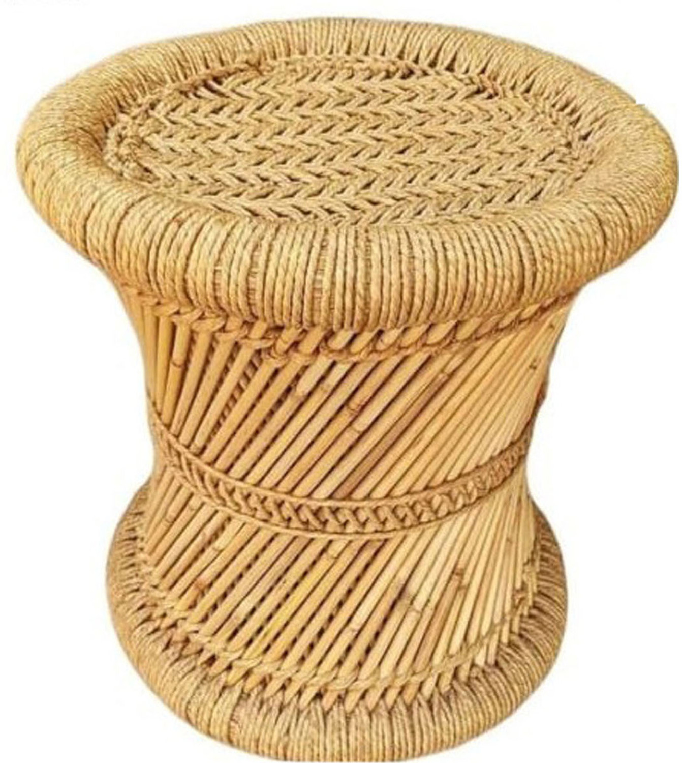 Image of BHOOMI ENTERPRISES RAJASTHANI SHAHI MUDDA Outdoor & Cafeteria Stool