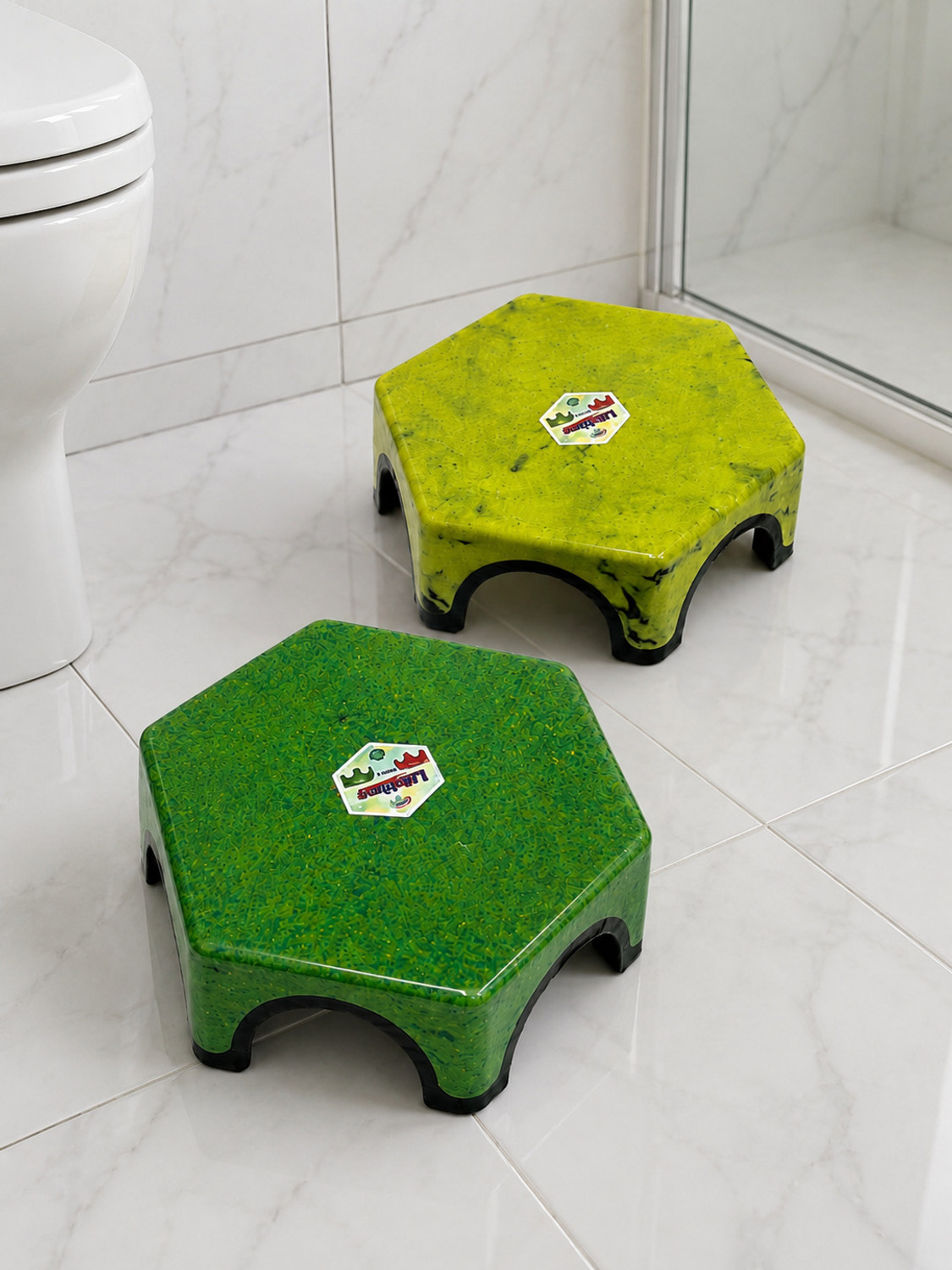 Image of KRB KRB,Bathroom Stool|Plastic Stool for Bathroom|Anti-Slip Stool