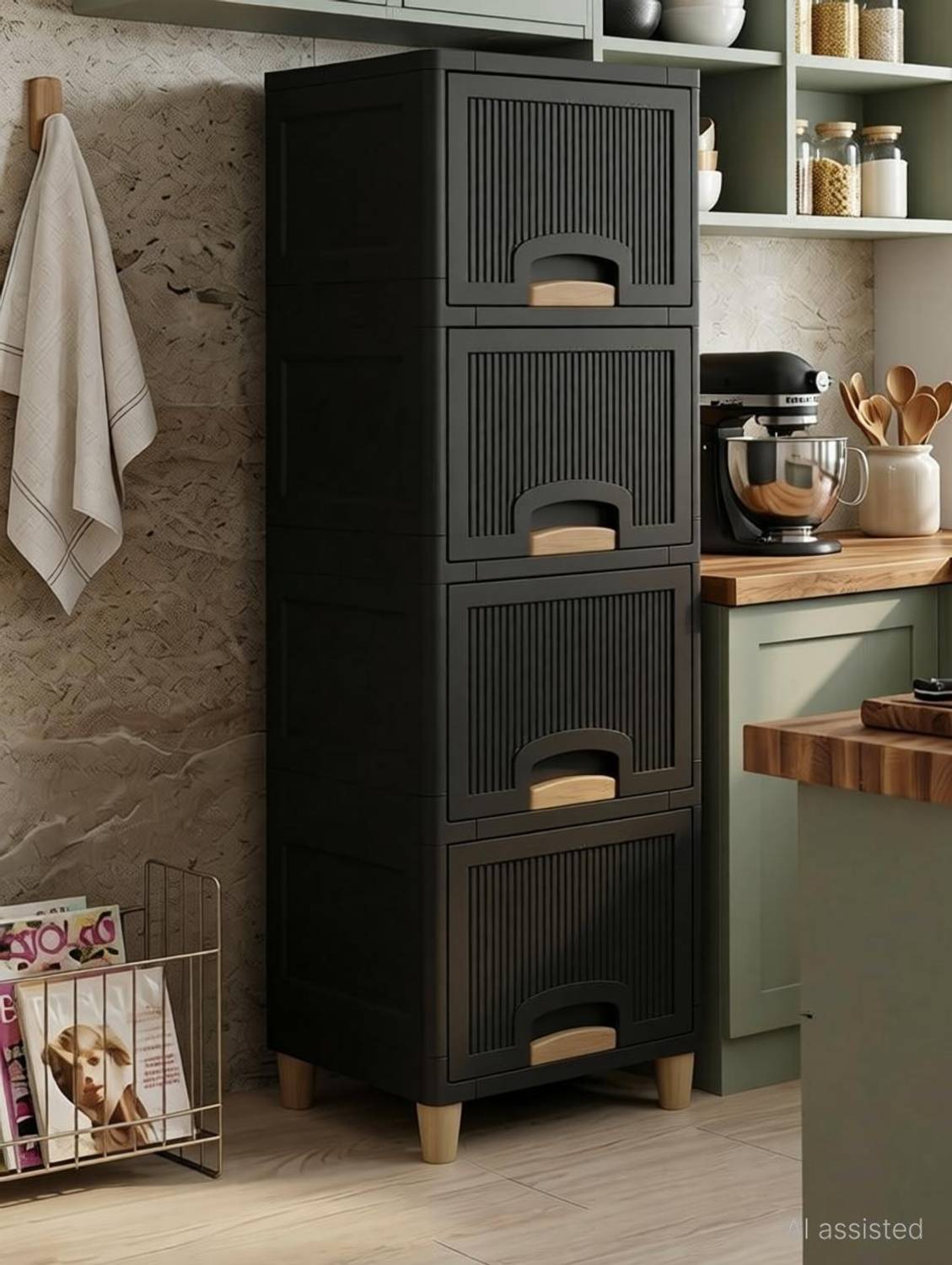 GROTHEORY Plastic Vertical Chest for Sewing and Knitting - Image 2