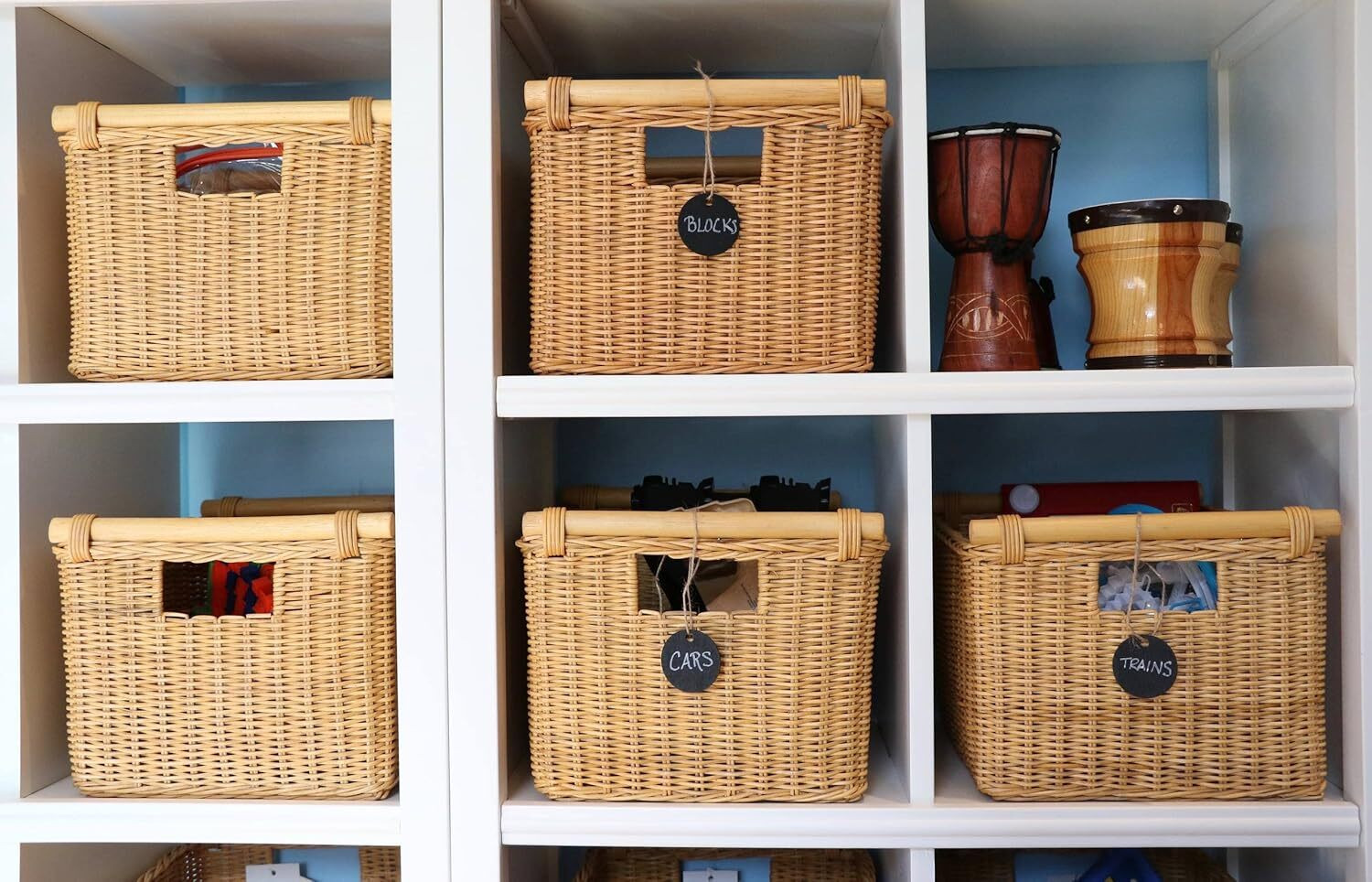 Image of wudflex Bamboo Storage Basket